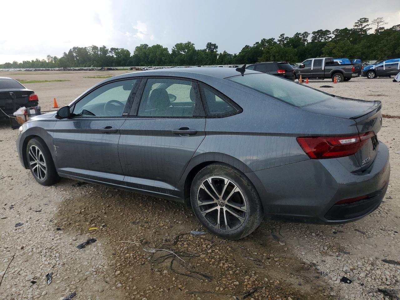 2023 Volkswagen Jetta Sport Gray vin: 3VWBM7BU4PM036218
