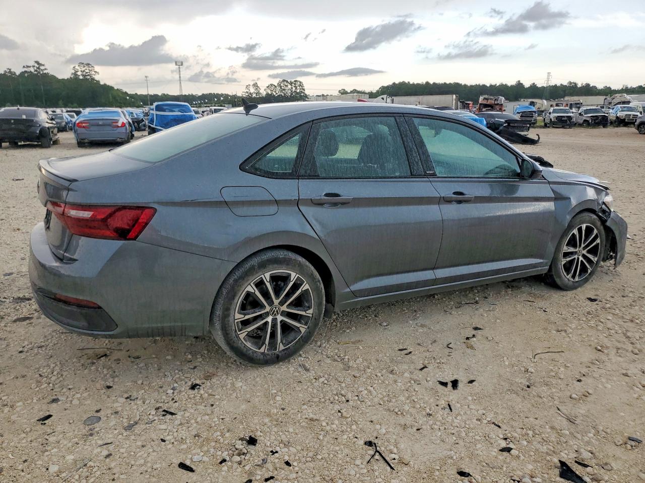 2023 Volkswagen Jetta Sport Gray vin: 3VWBM7BU4PM036218