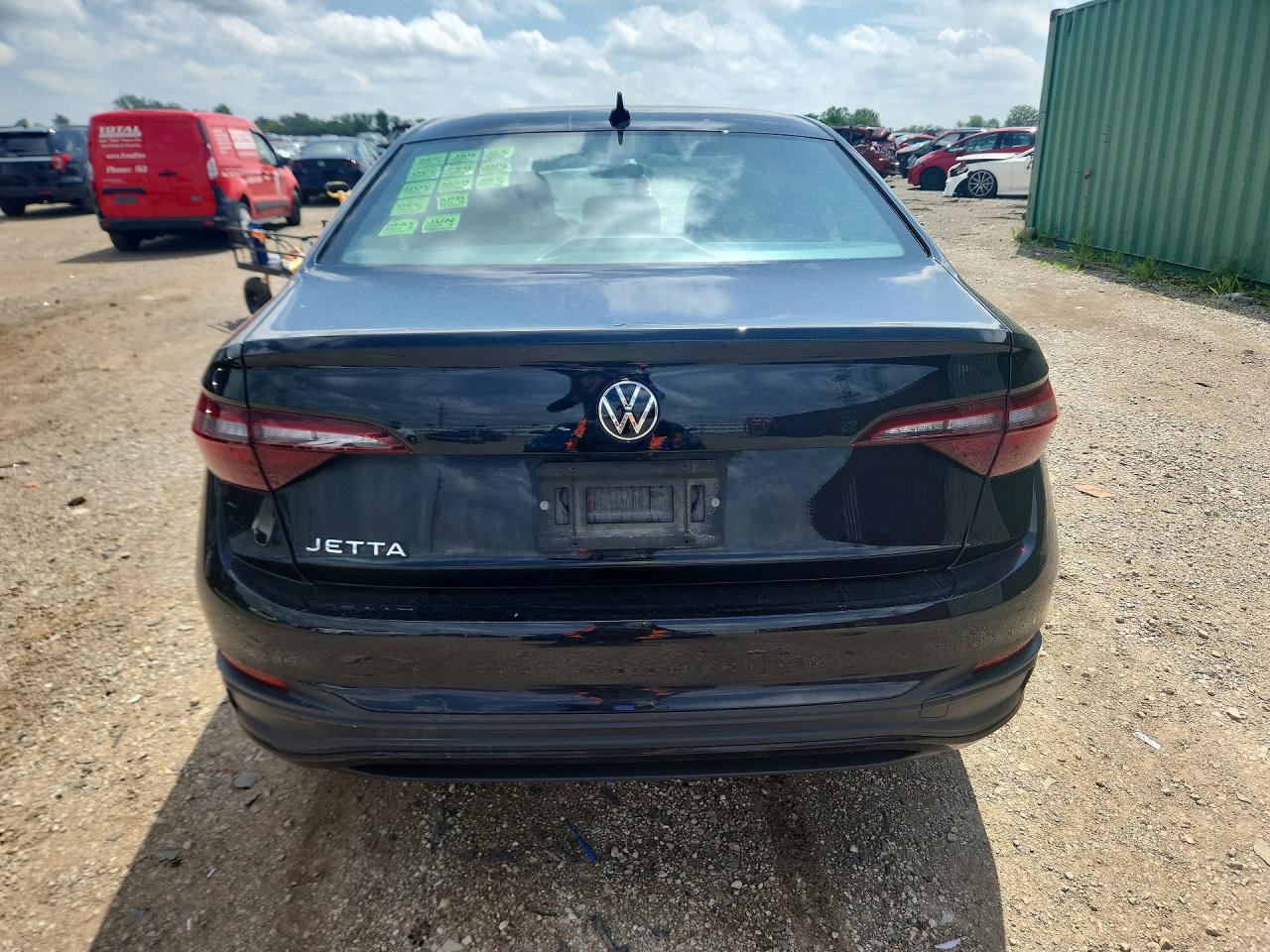 2023 Volkswagen Jetta Sport Black vin: 3VWBM7BU4PM056615