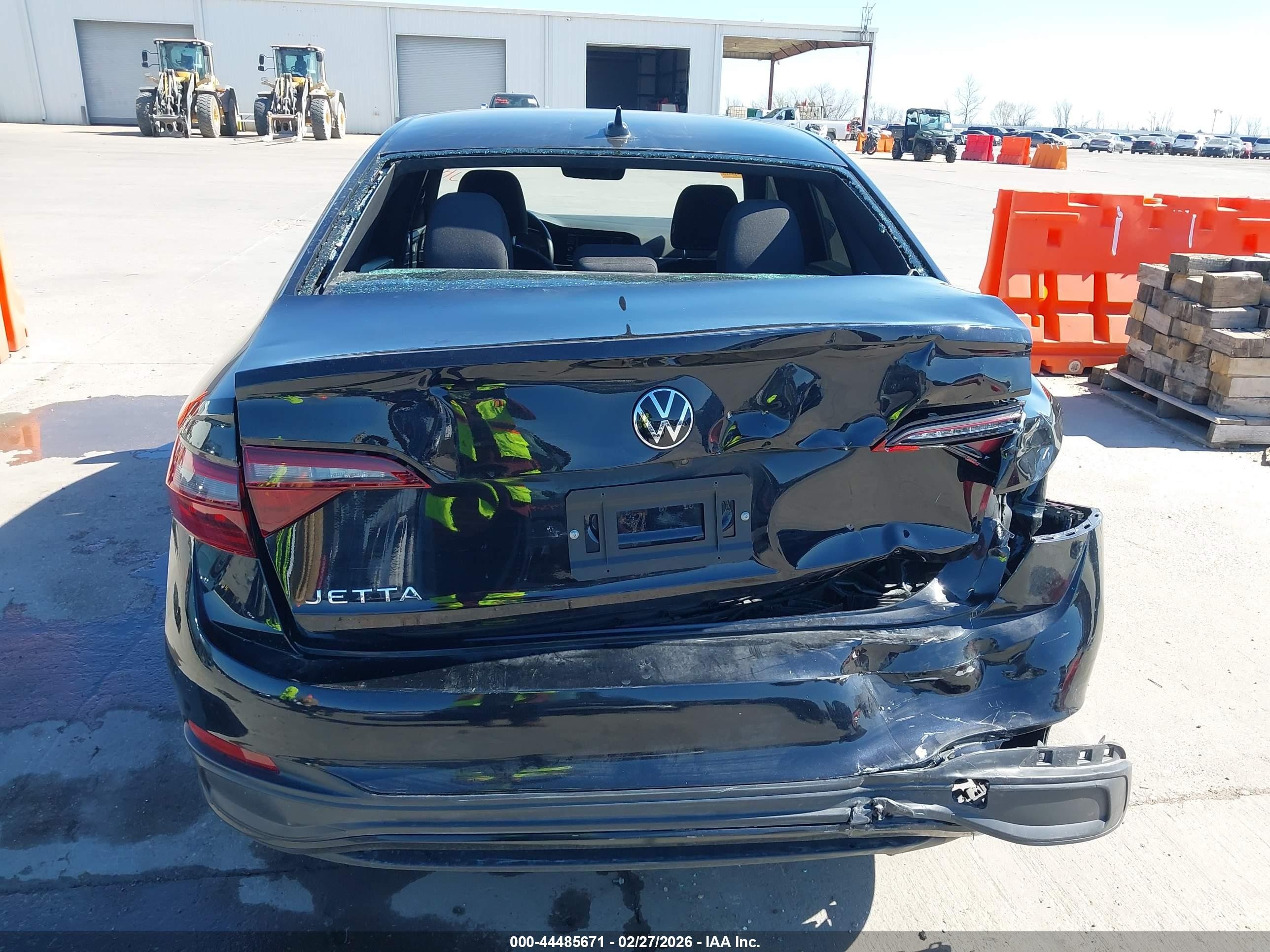 2024 Volkswagen Jetta 1.5t Sport Black vin: 3VWBM7BU5RM076990