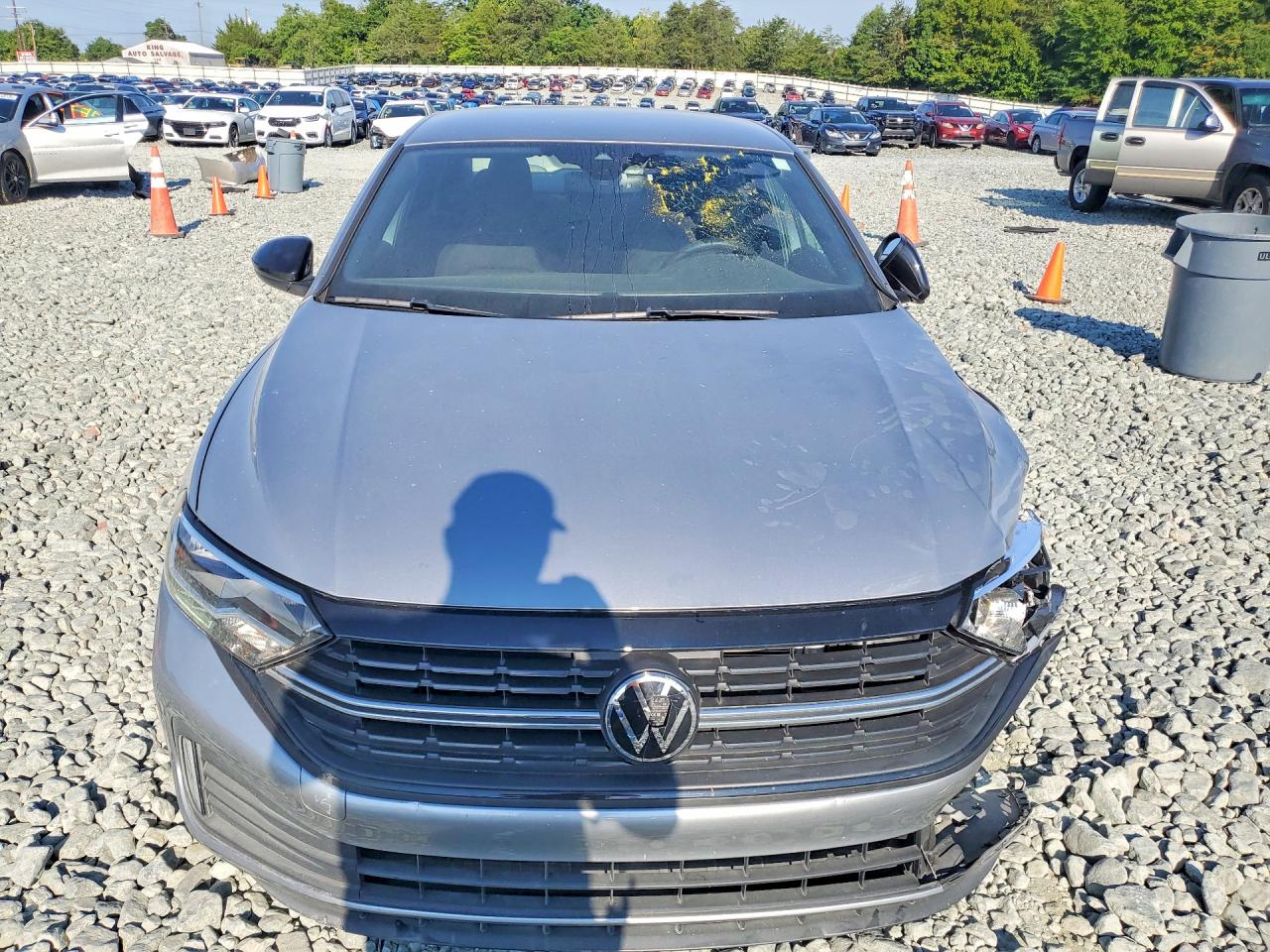 2024 Volkswagen Jetta Sport Silver vin: 3VWBM7BU6RM040337