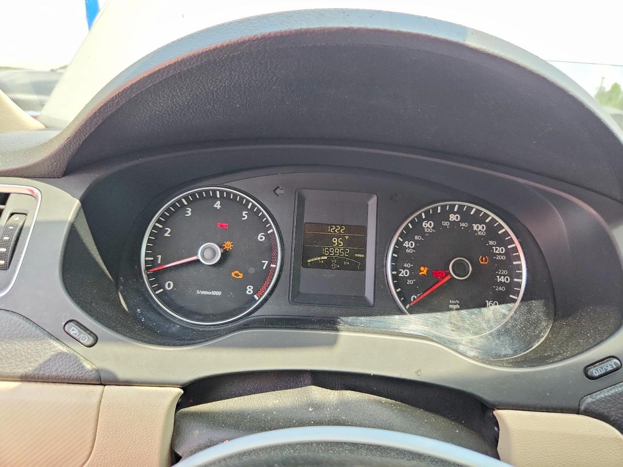 2012 Volkswagen Jetta Se Кремовый vin: 3VWBP7AJ2CM127500