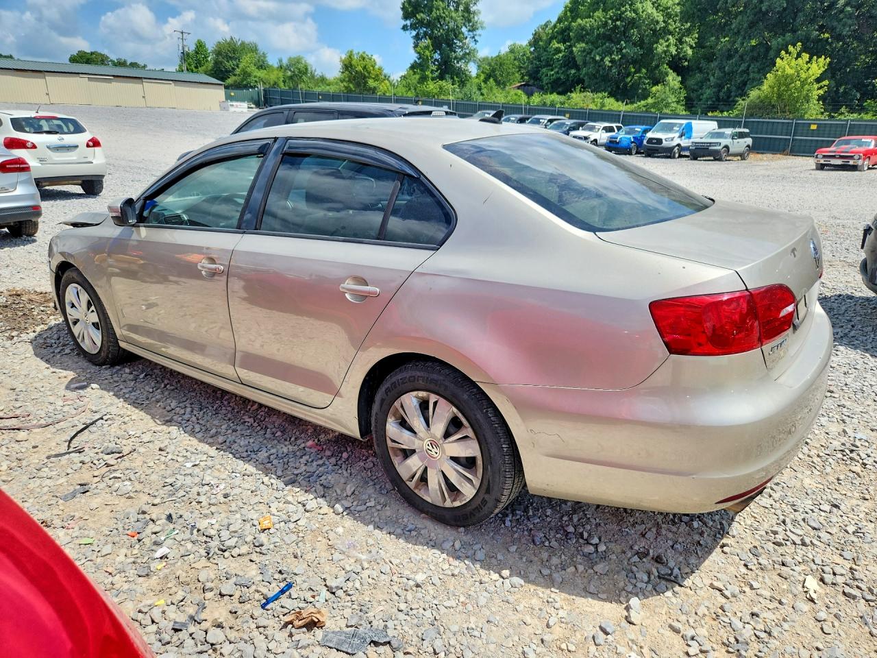 2012 Volkswagen Jetta Se Кремовый vin: 3VWBP7AJ2CM127500
