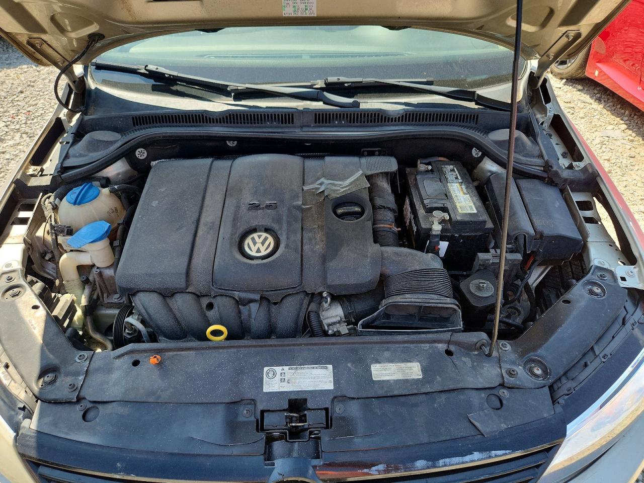 2012 Volkswagen Jetta Se Кремовый vin: 3VWBP7AJ2CM127500