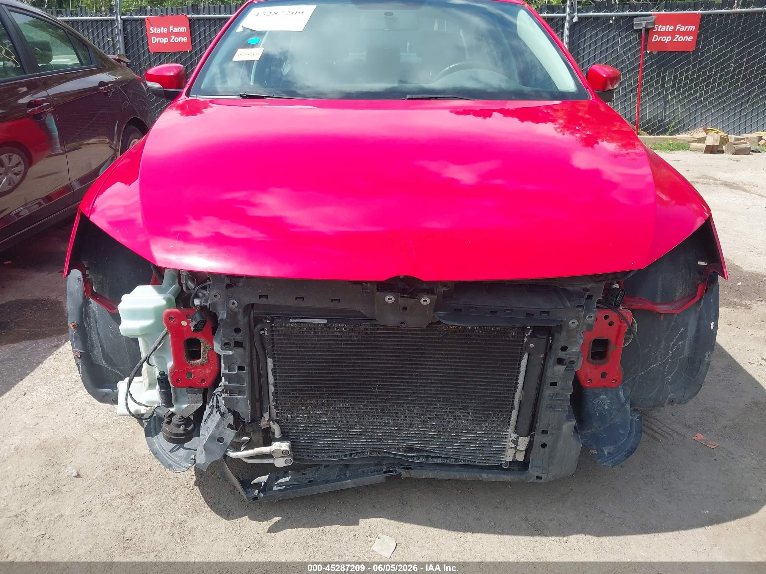 2013 Volkswagen Jetta 2.5l Se Red vin: 3VWBP7AJ3DM385980
