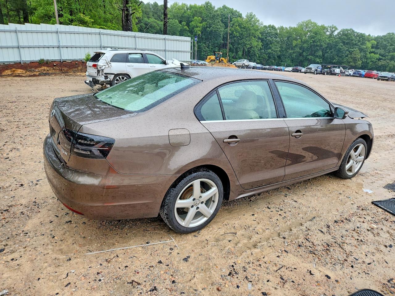 2013 Volkswagen Jetta Se Brown vin: 3VWBP7AJ3DM397420
