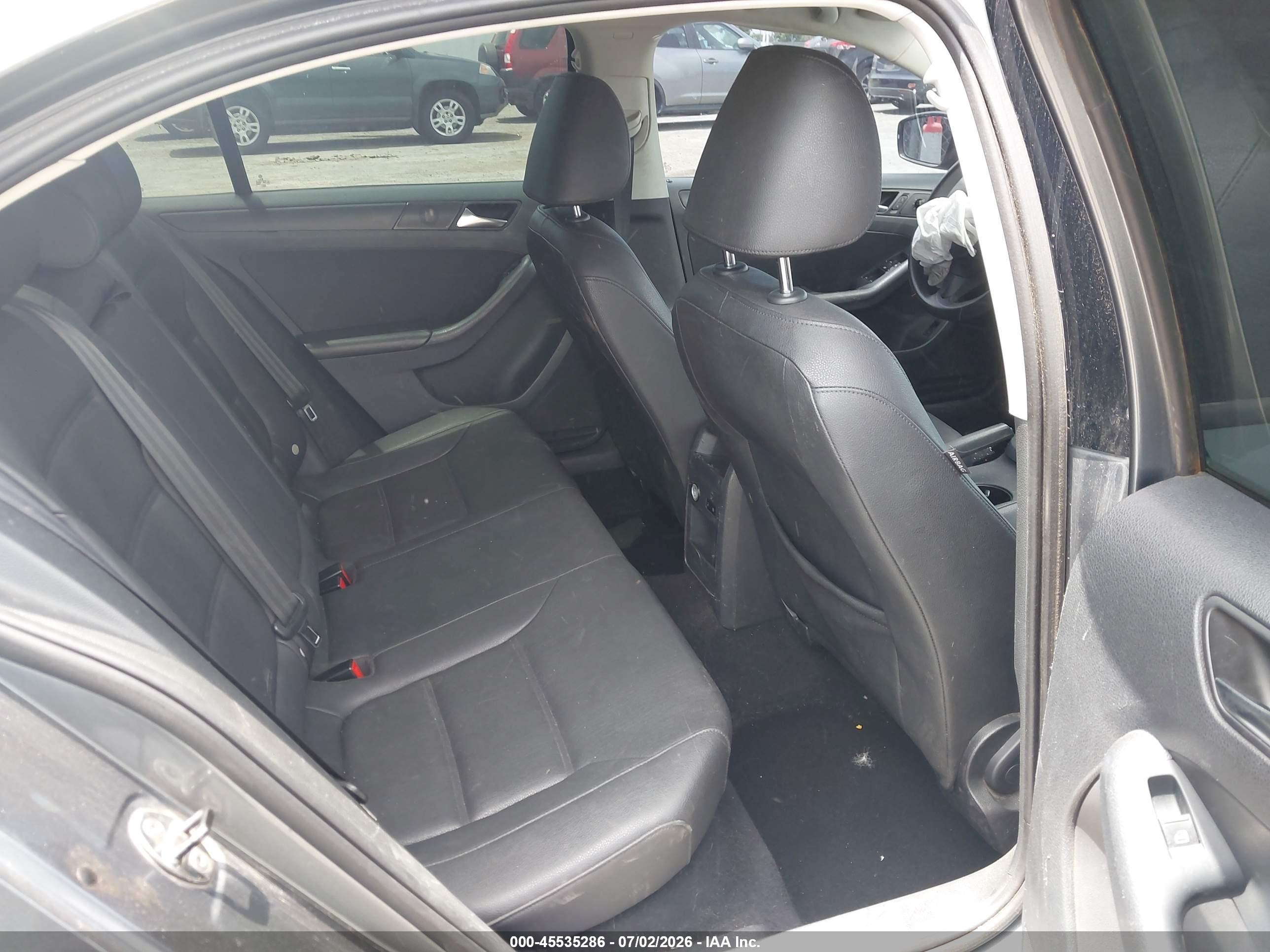 2012 Volkswagen Jetta 2.5l Se Gray vin: 3VWBP7AJ4CM003759