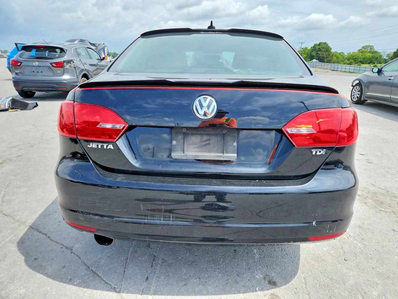 2012 Volkswagen Jetta Se Black vin: 3VWBP7AJ7CM362832