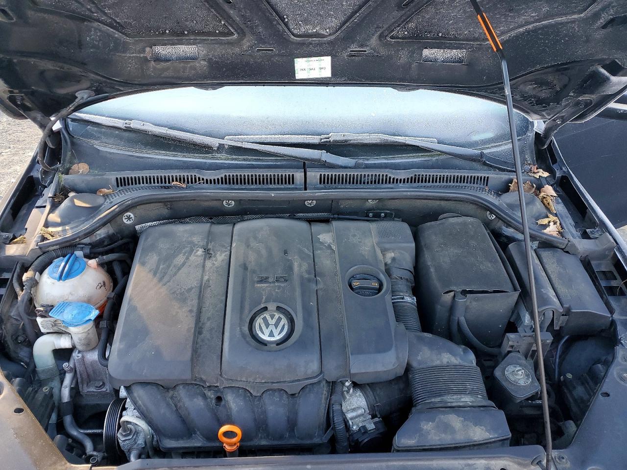 2012 Volkswagen Jetta Se Black vin: 3VWBP7AJ8CM320783