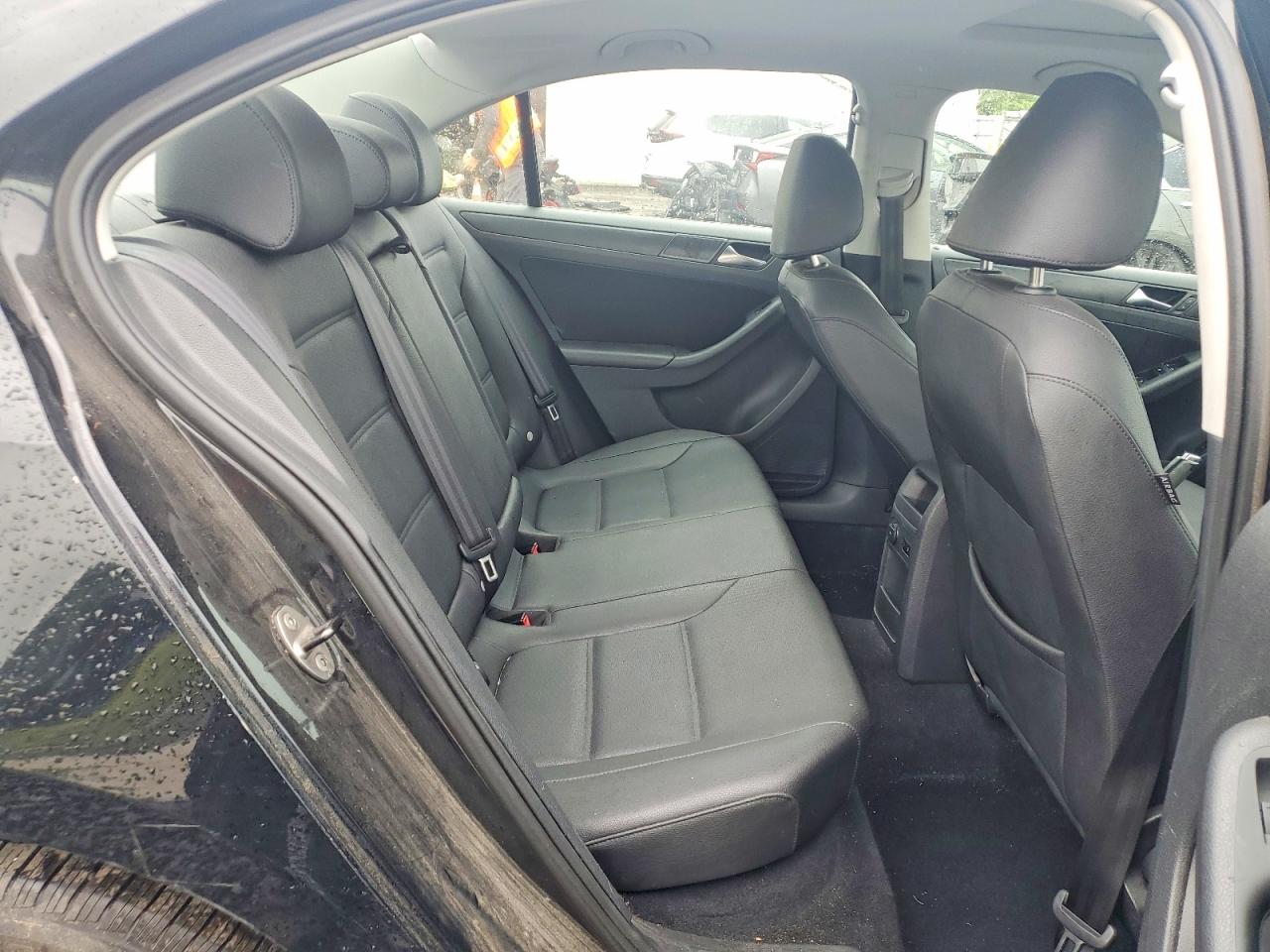 2012 Volkswagen Jetta Se Black vin: 3VWBP7AJ9CM306214