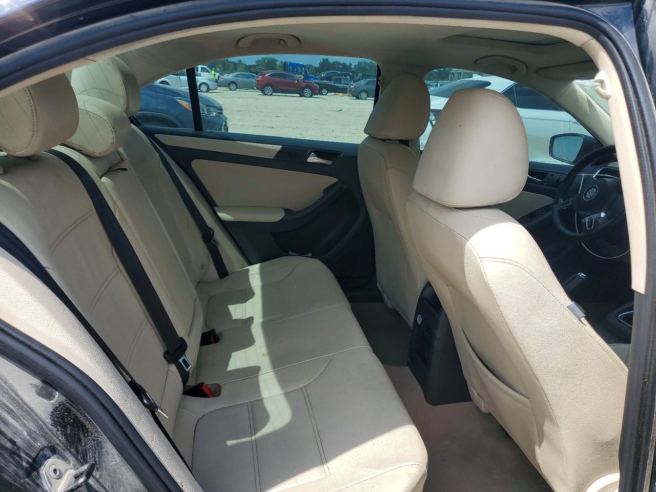 2012 Volkswagen Jetta Se Black vin: 3VWBP7AJXCM452279