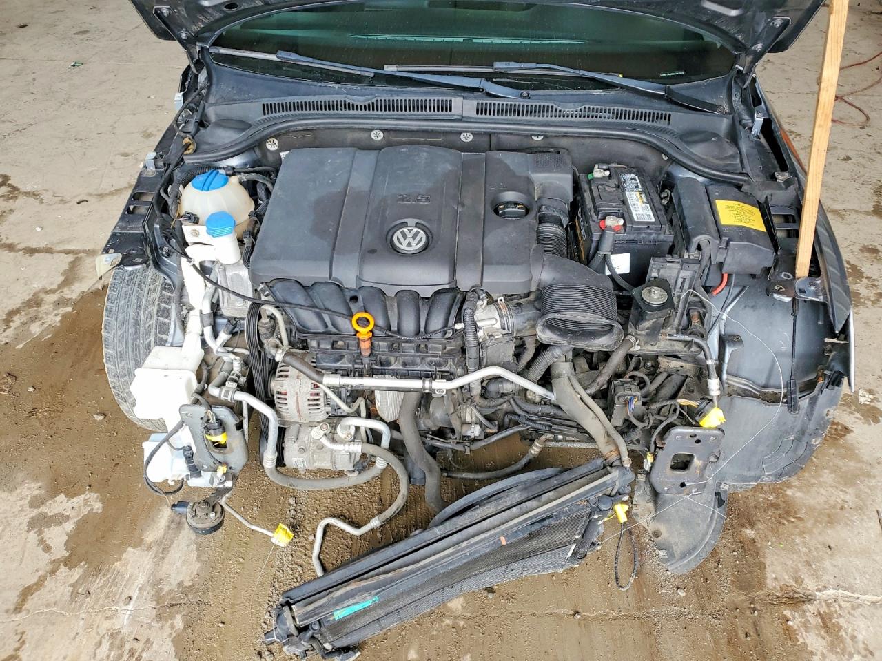 2013 Volkswagen Jetta Se Серый vin: 3VWBP7AJXDM386009