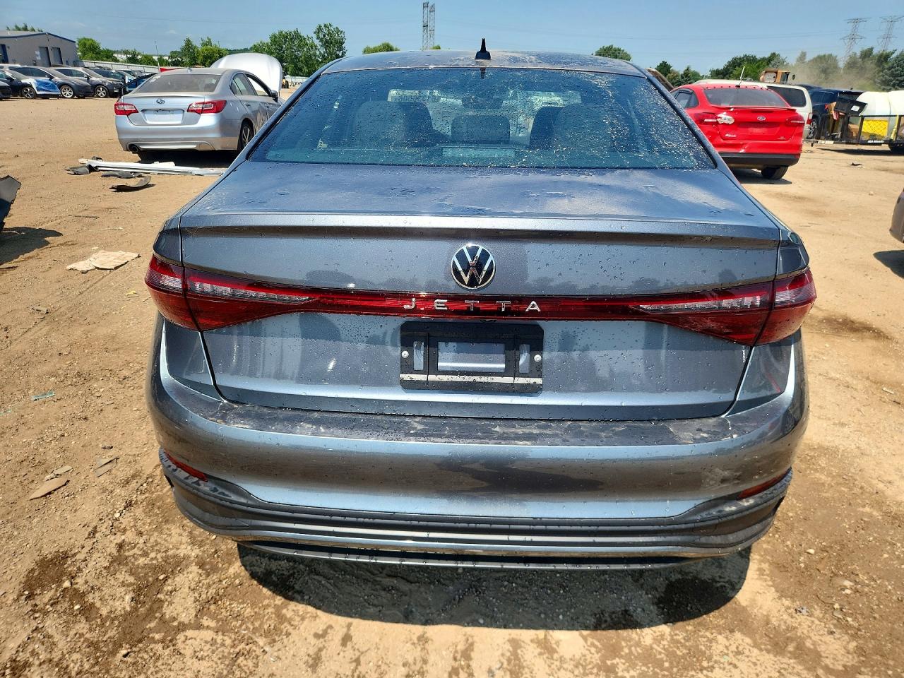 2026 Volkswagen Jetta Sport Gray vin: 3VWBW7BU4TM050964