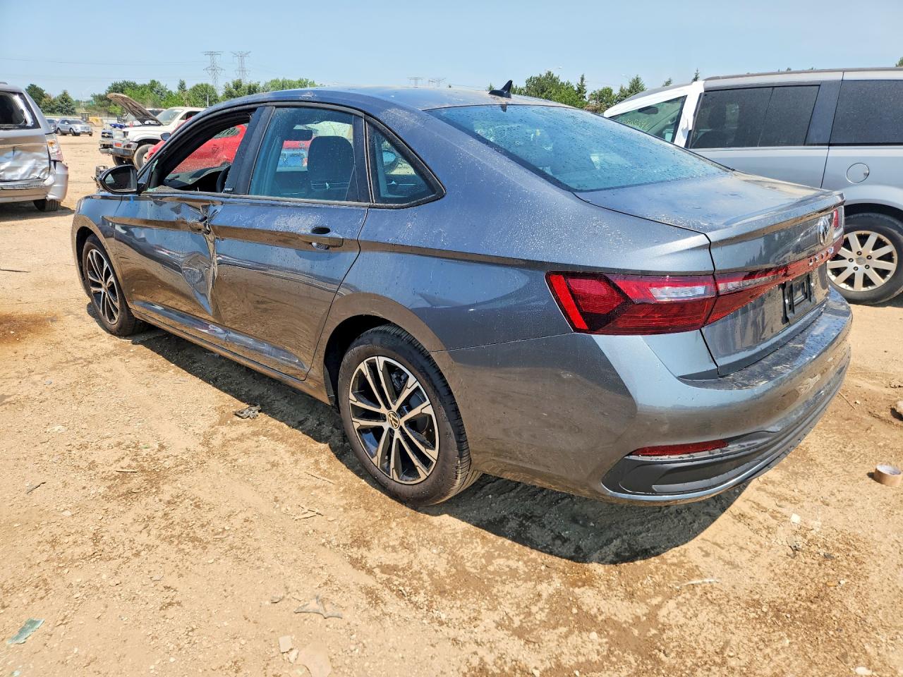 2026 Volkswagen Jetta Sport Gray vin: 3VWBW7BU4TM050964