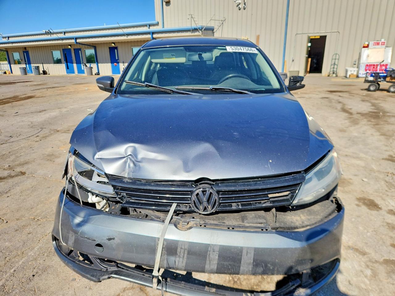 2012 Volkswagen Jetta Se Gray vin: 3VWBX7AJ1CM309107