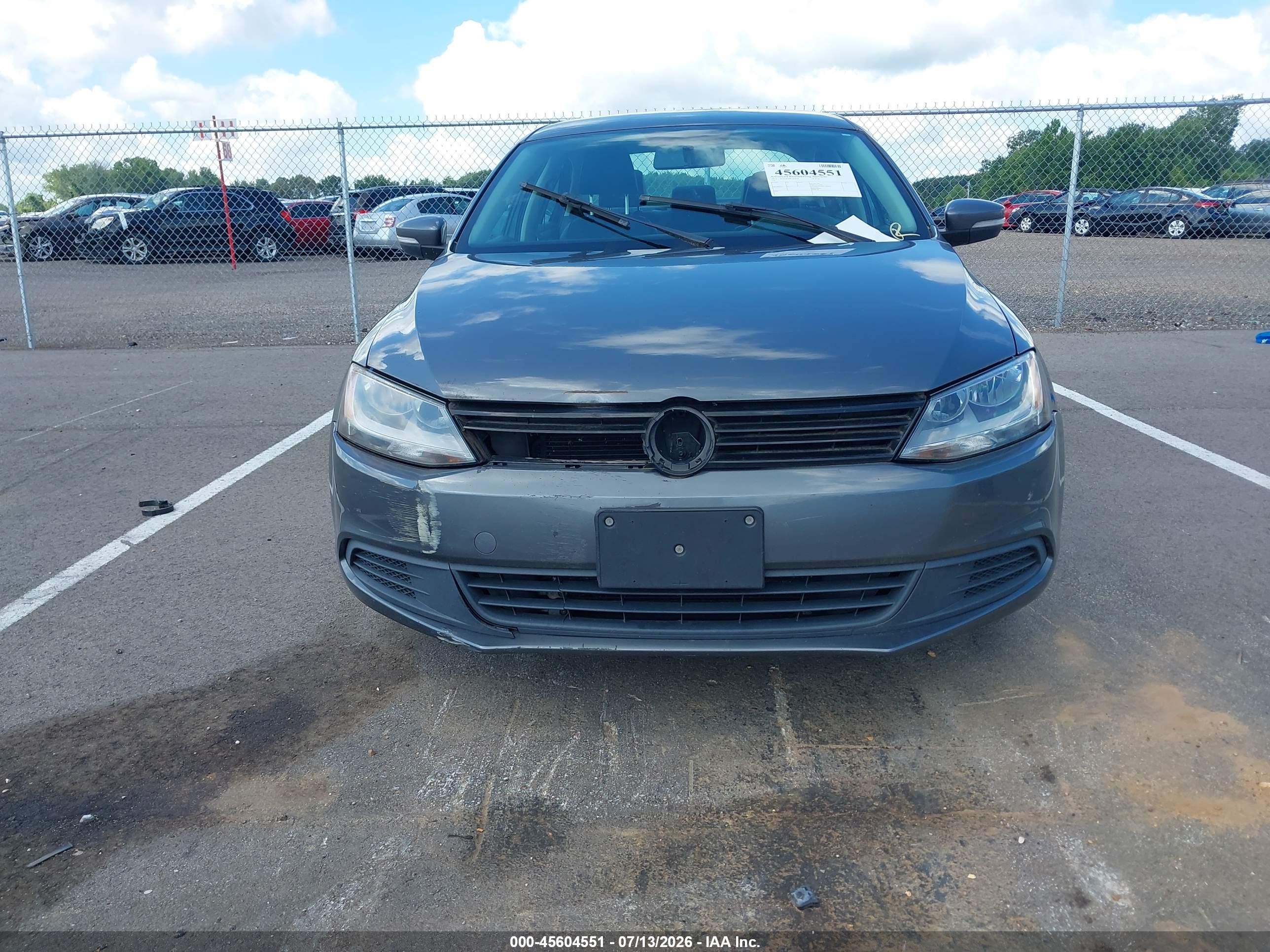 2012 Volkswagen Jetta 2.5l Se Gray vin: 3VWBX7AJ3CM473619