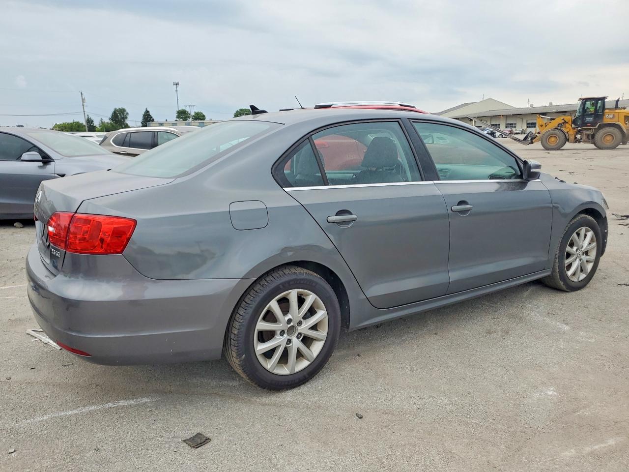 2013 Volkswagen Jetta Se Gray vin: 3VWBX7AJ3DM351117