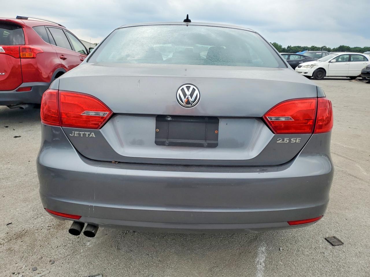2013 Volkswagen Jetta Se Gray vin: 3VWBX7AJ3DM351117