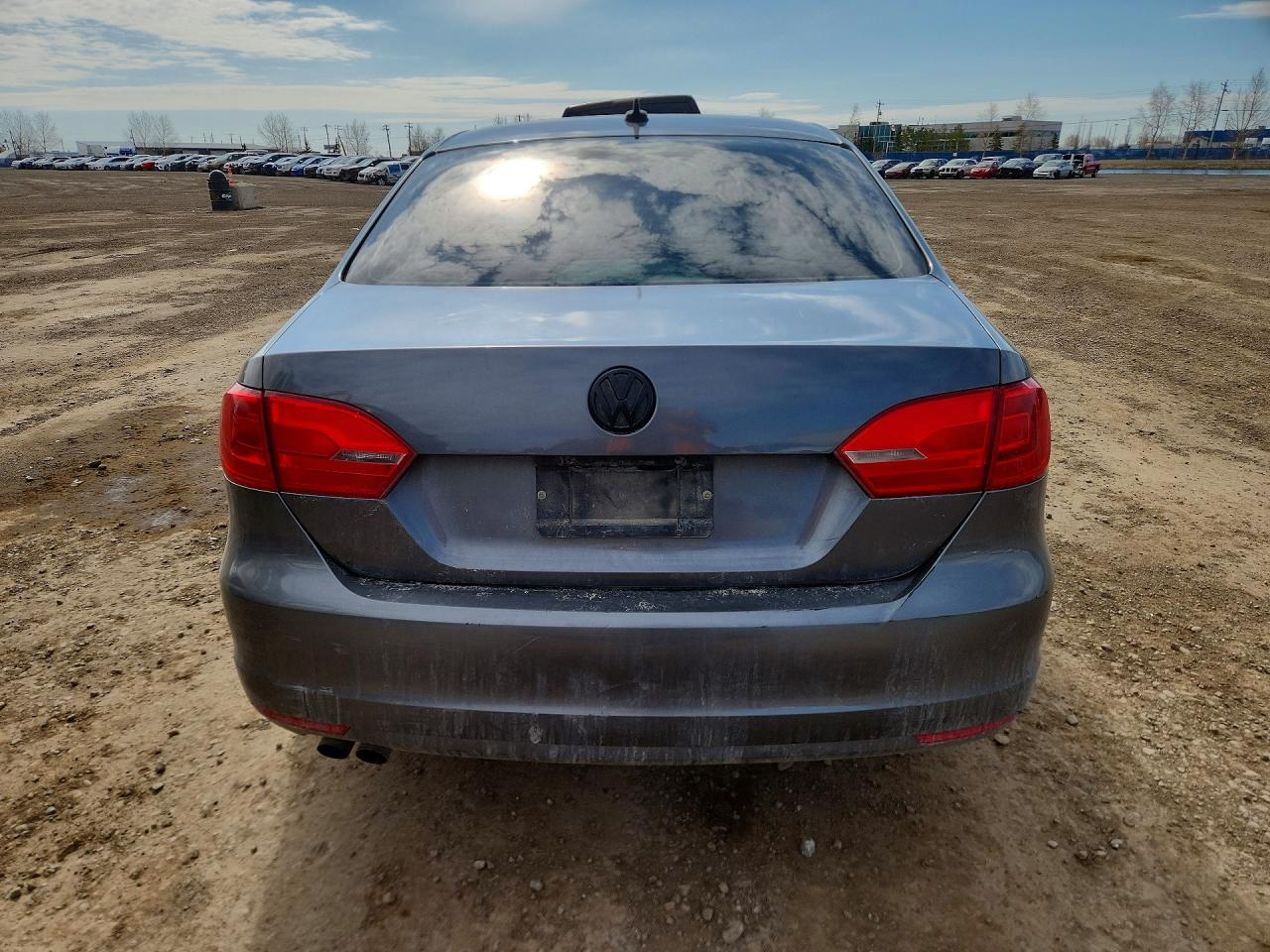 2011 Volkswagen Jetta Se Gray vin: 3VWBX7AJ6BM389065