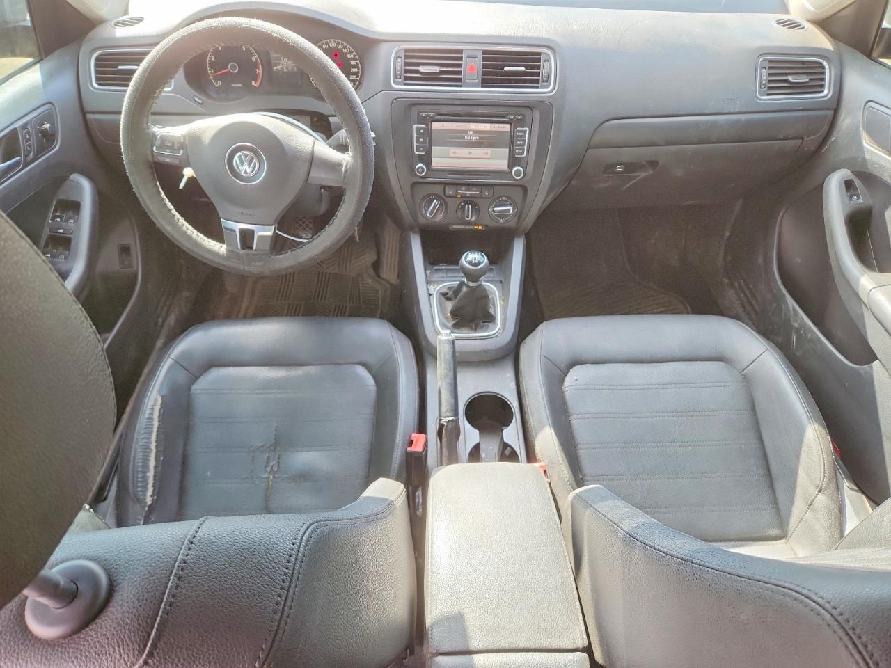 2011 Volkswagen Jetta Se Gray vin: 3VWBX7AJ6BM389065