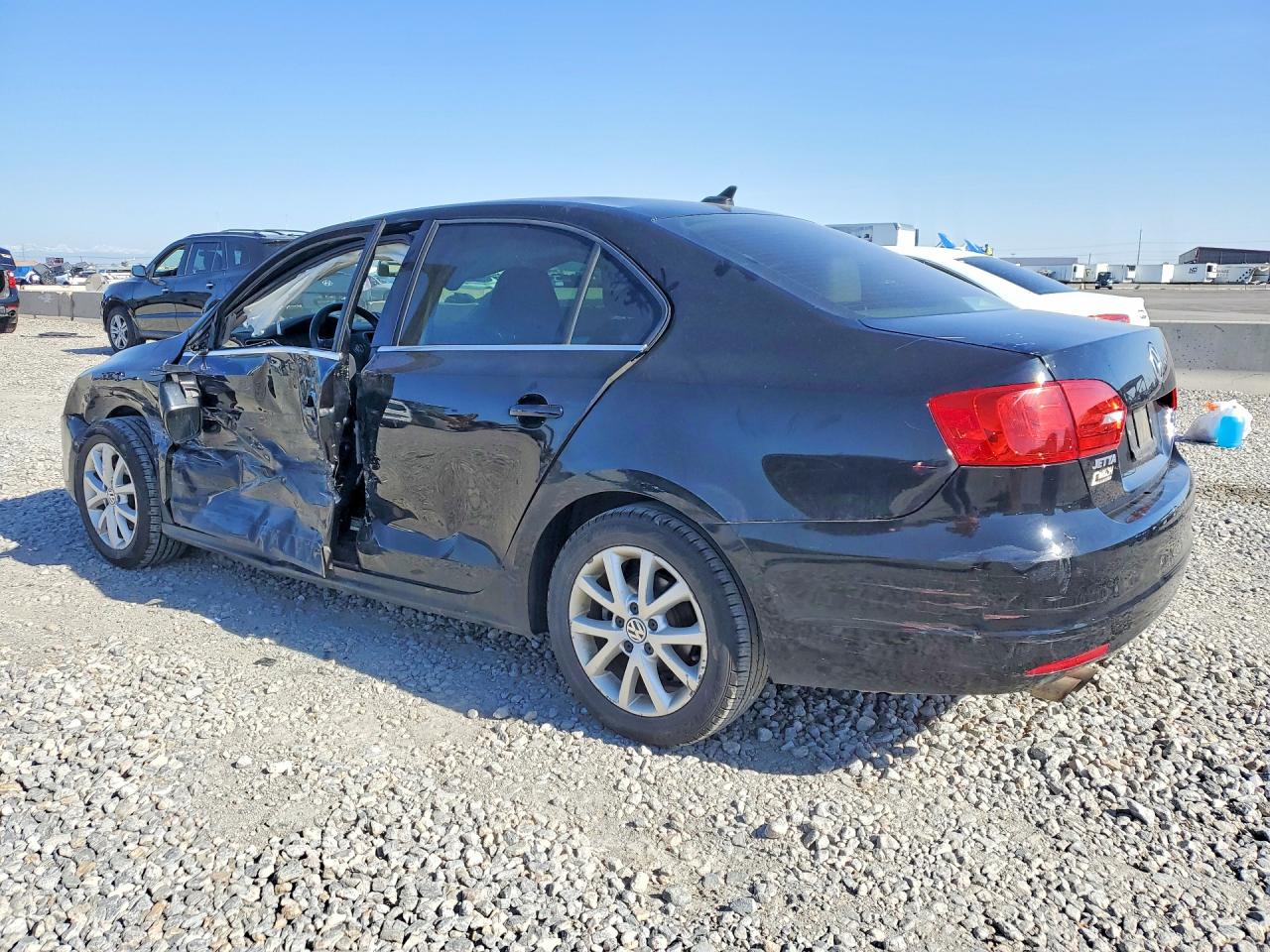 2013 Volkswagen Jetta Se Черный vin: 3VWBX7AJ8DM431352