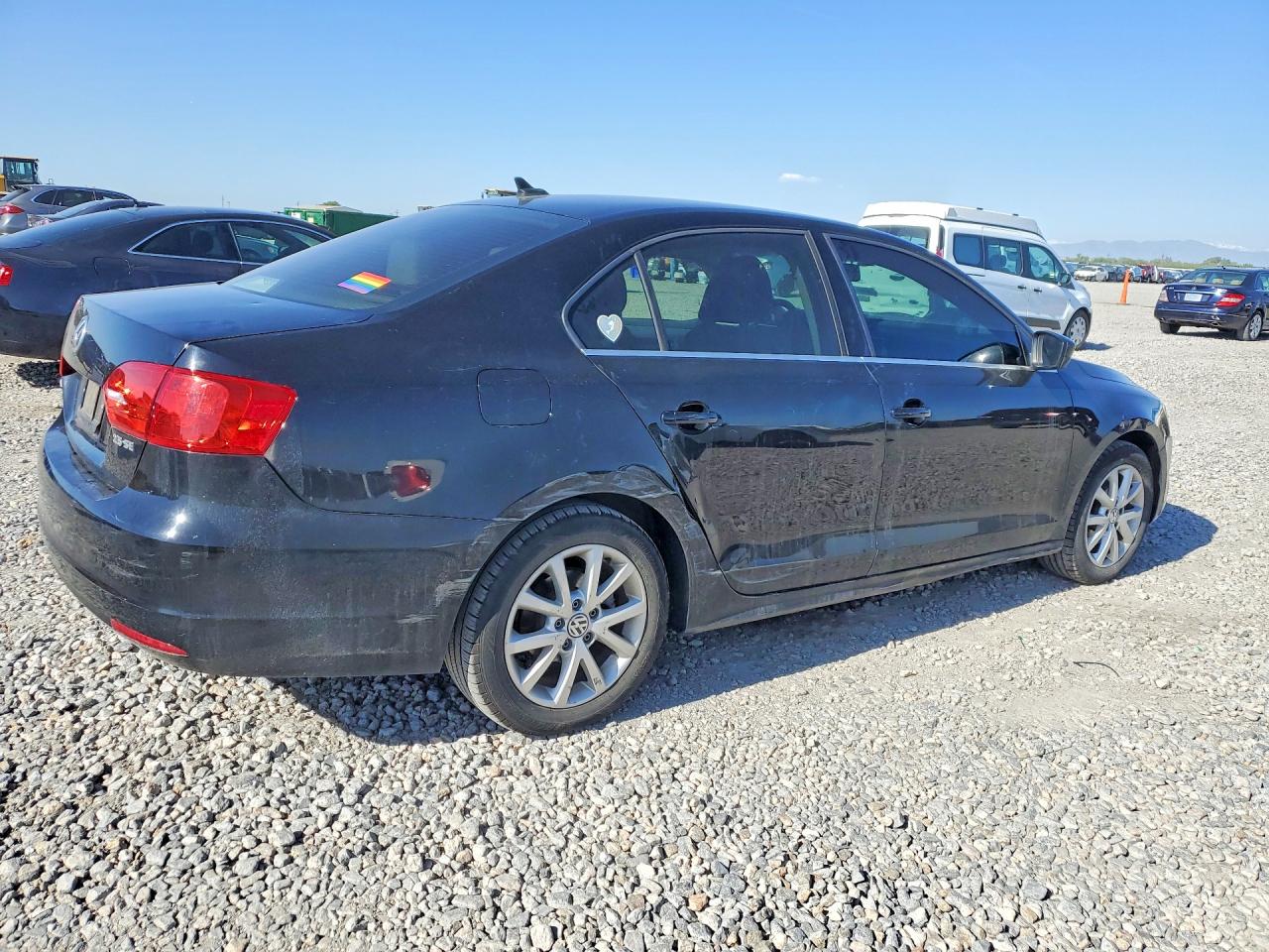 2013 Volkswagen Jetta Se Черный vin: 3VWBX7AJ8DM431352