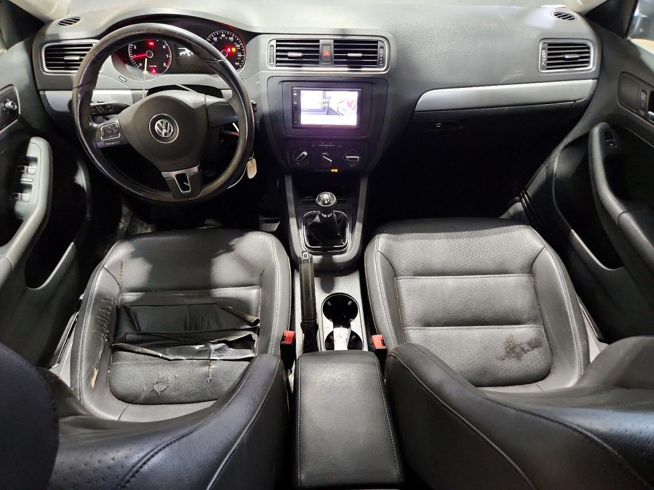 2013 Volkswagen Jetta S/se Gray vin: 3VWBX7AJ8DM432453