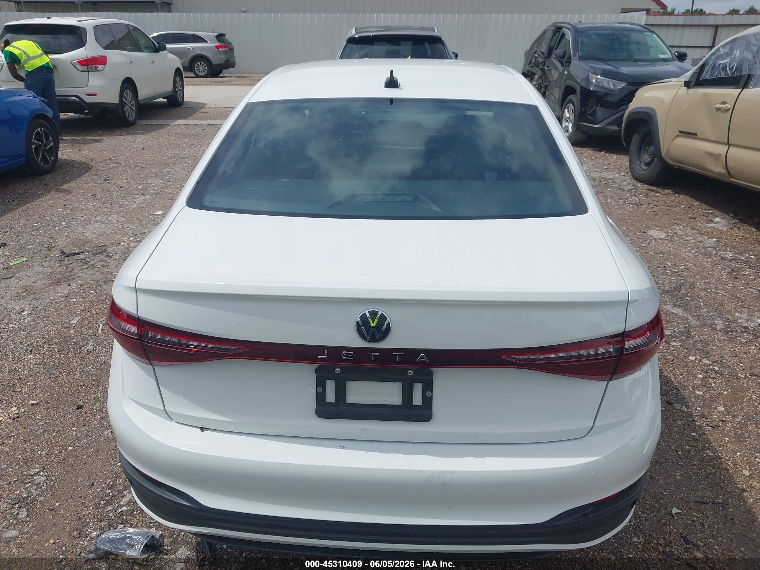 2025 Volkswagen Jetta 1.5t Sport White vin: 3VWBX7BU1SM012359