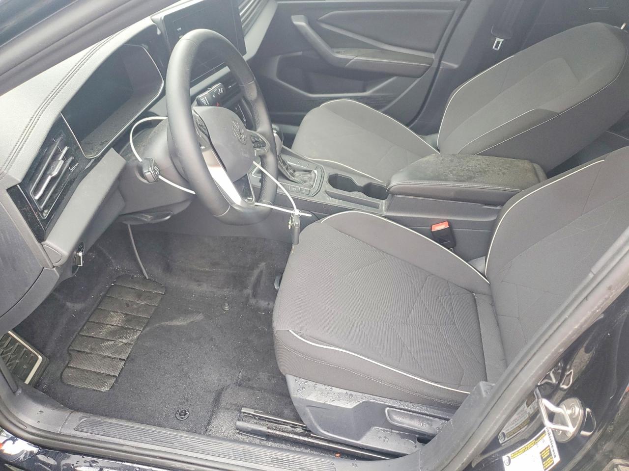 2025 Volkswagen Jetta Sport Black vin: 3VWBX7BU4SM091154