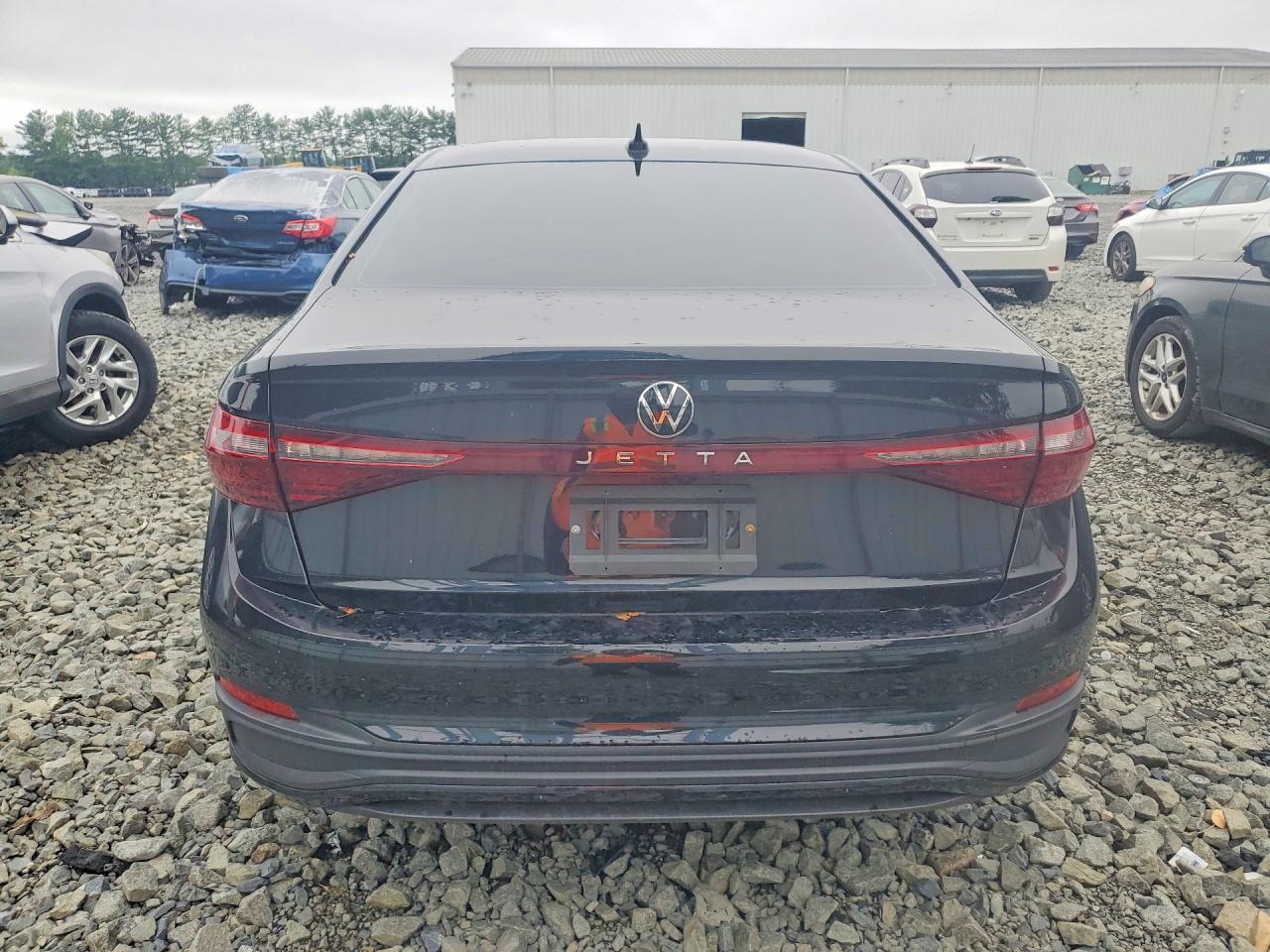 2025 Volkswagen Jetta Sport Black vin: 3VWBX7BU4SM091154