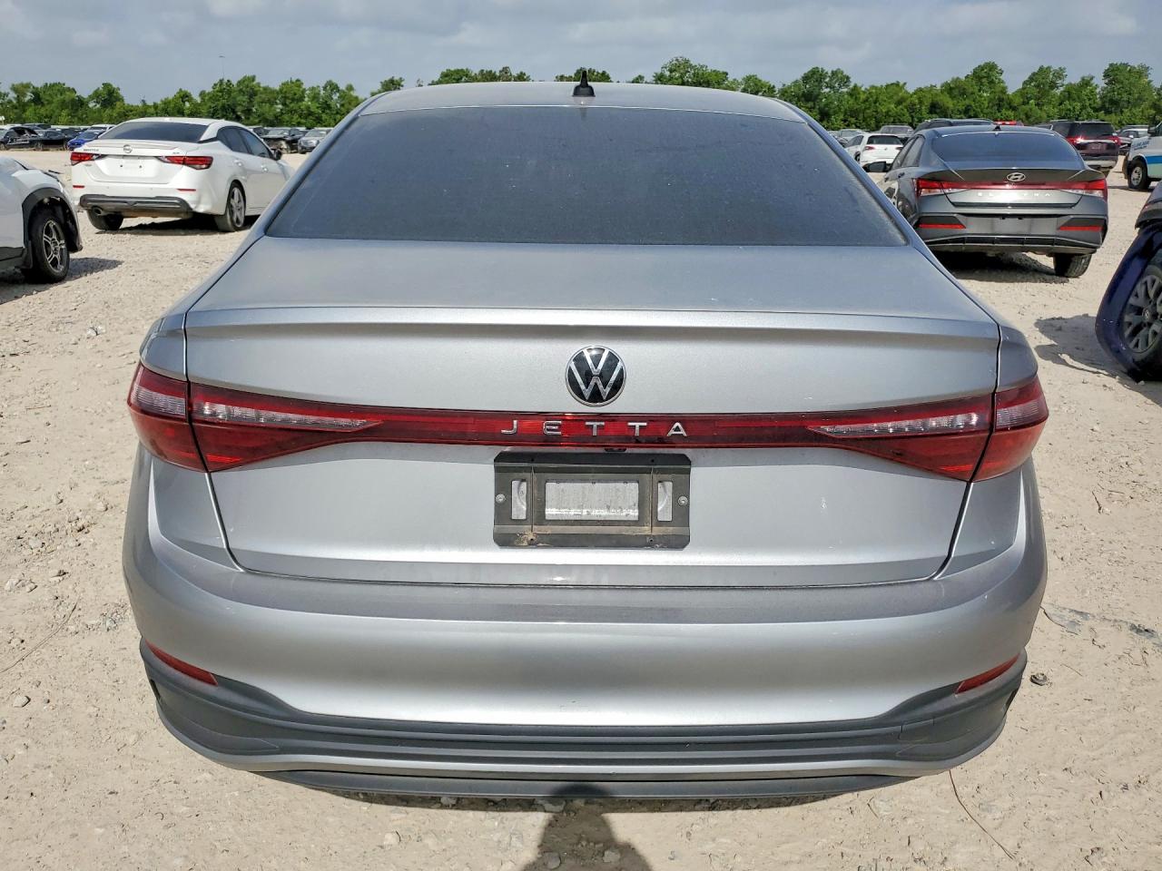 2025 Volkswagen Jetta Sport Silver vin: 3VWBX7BU5SM006483