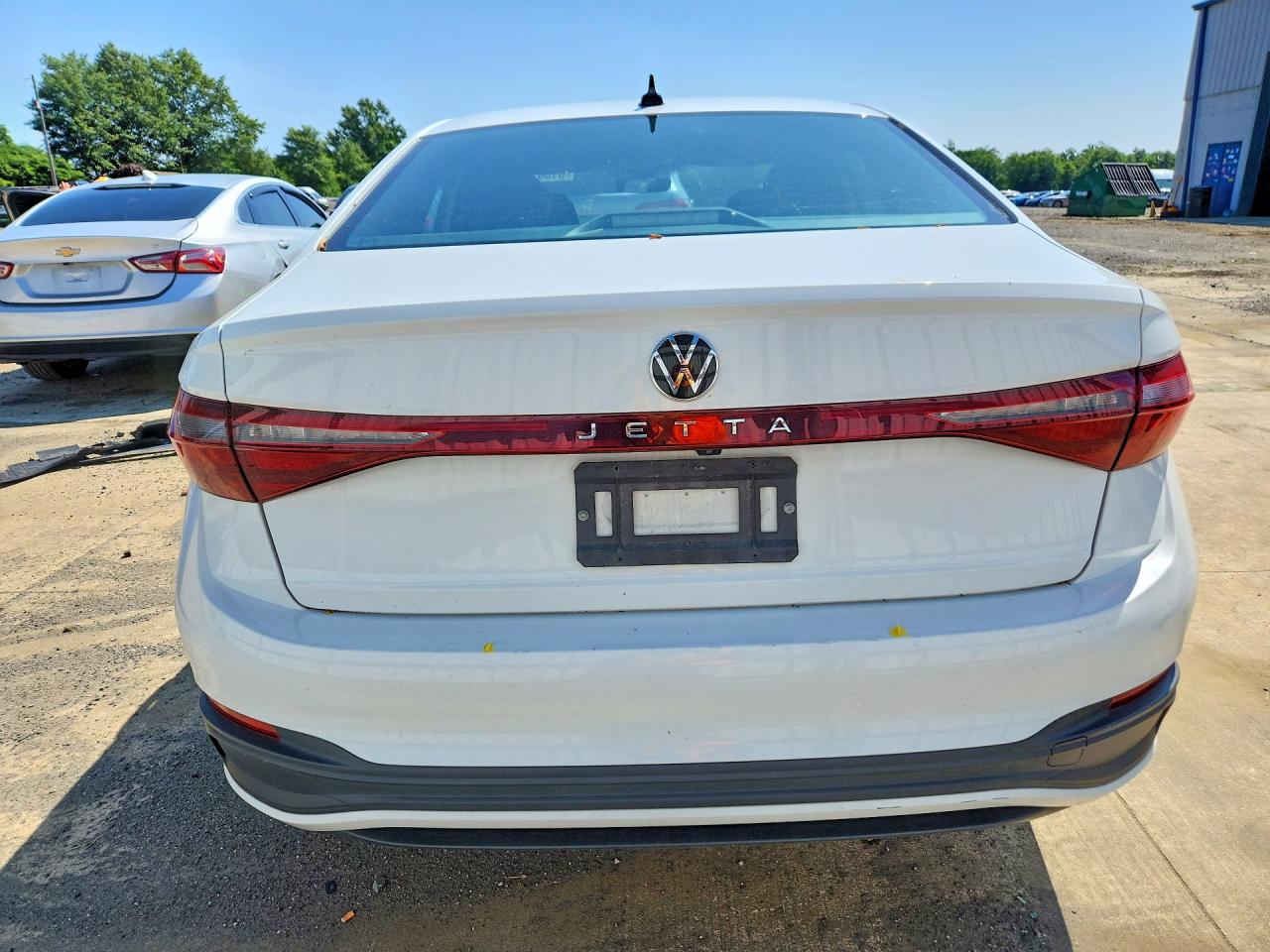 2025 Volkswagen Jetta Sport White vin: 3VWBX7BU7SM026251