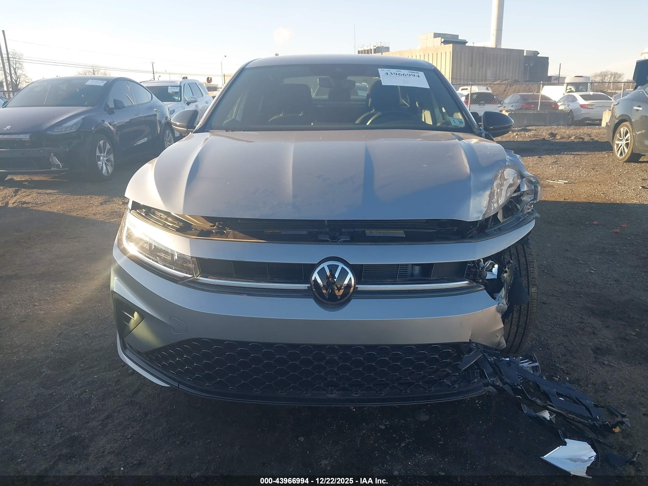 2025 Volkswagen Jetta 1.5t Sport Gray vin: 3VWBX7BU7SM026606