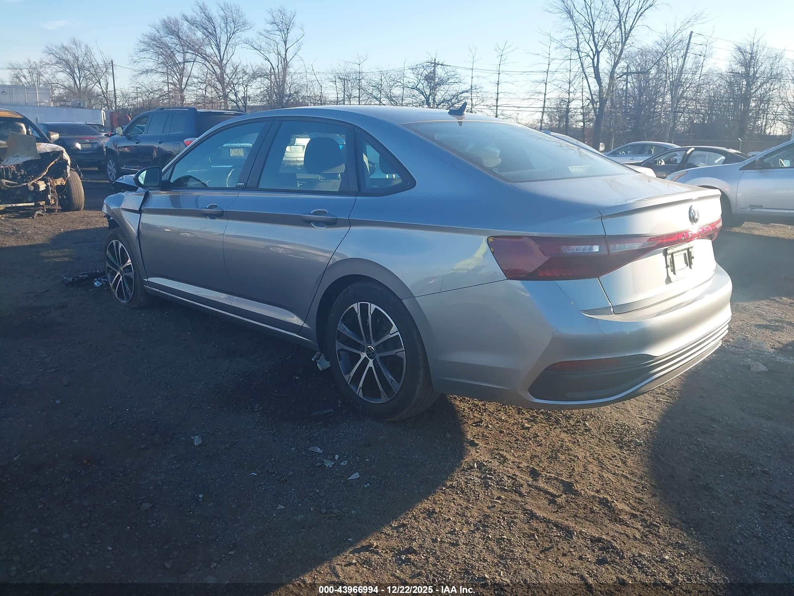 2025 Volkswagen Jetta 1.5t Sport Gray vin: 3VWBX7BU7SM026606