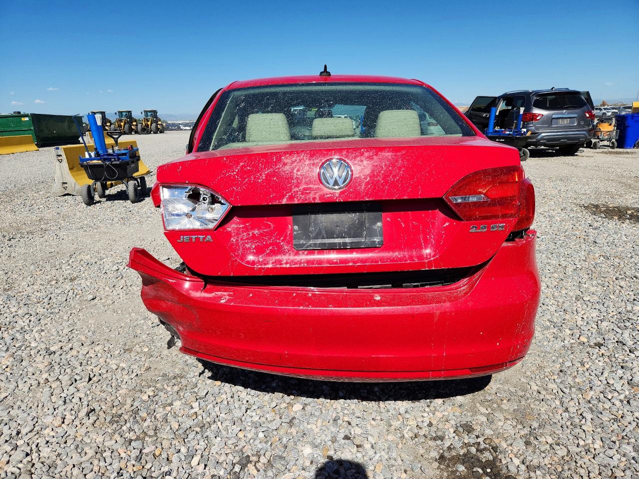 2011 Volkswagen Jetta Se Red vin: 3VWBZ7AJ2BM372659