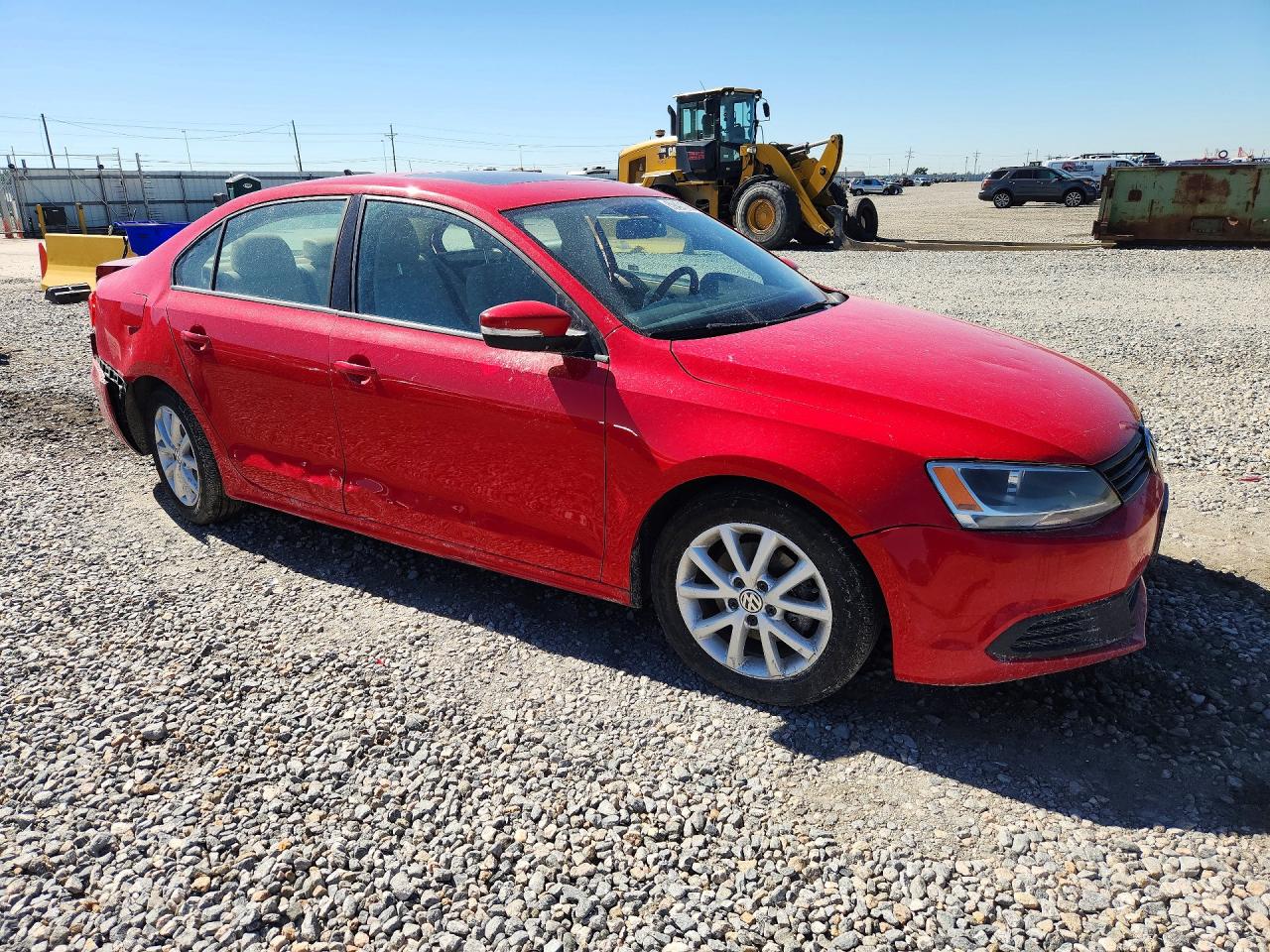 2011 Volkswagen Jetta Se Red vin: 3VWBZ7AJ2BM372659