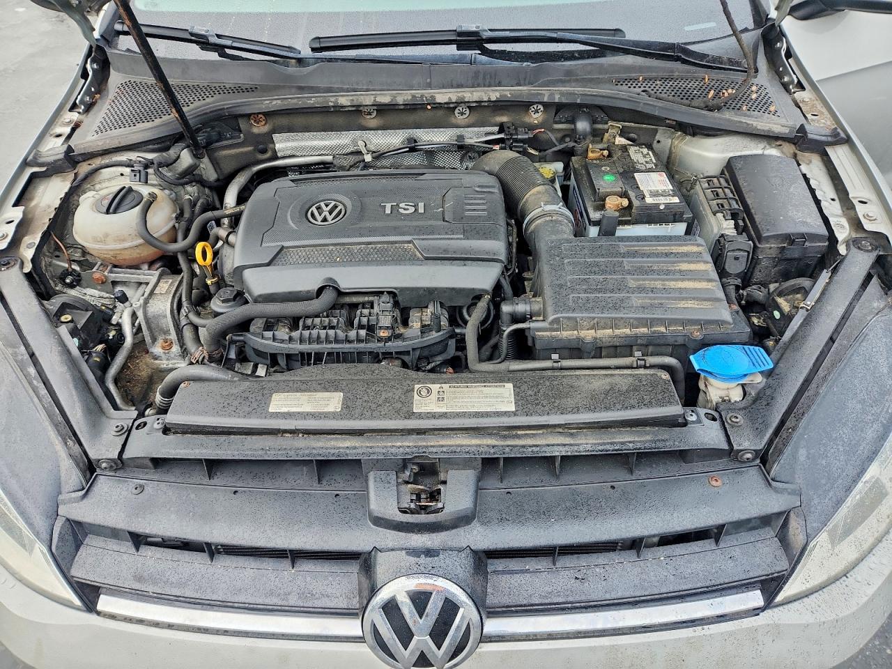 2015 Volkswagen Golf Sportwagen S Серебряный vin: 3VWC17AU0FM501056