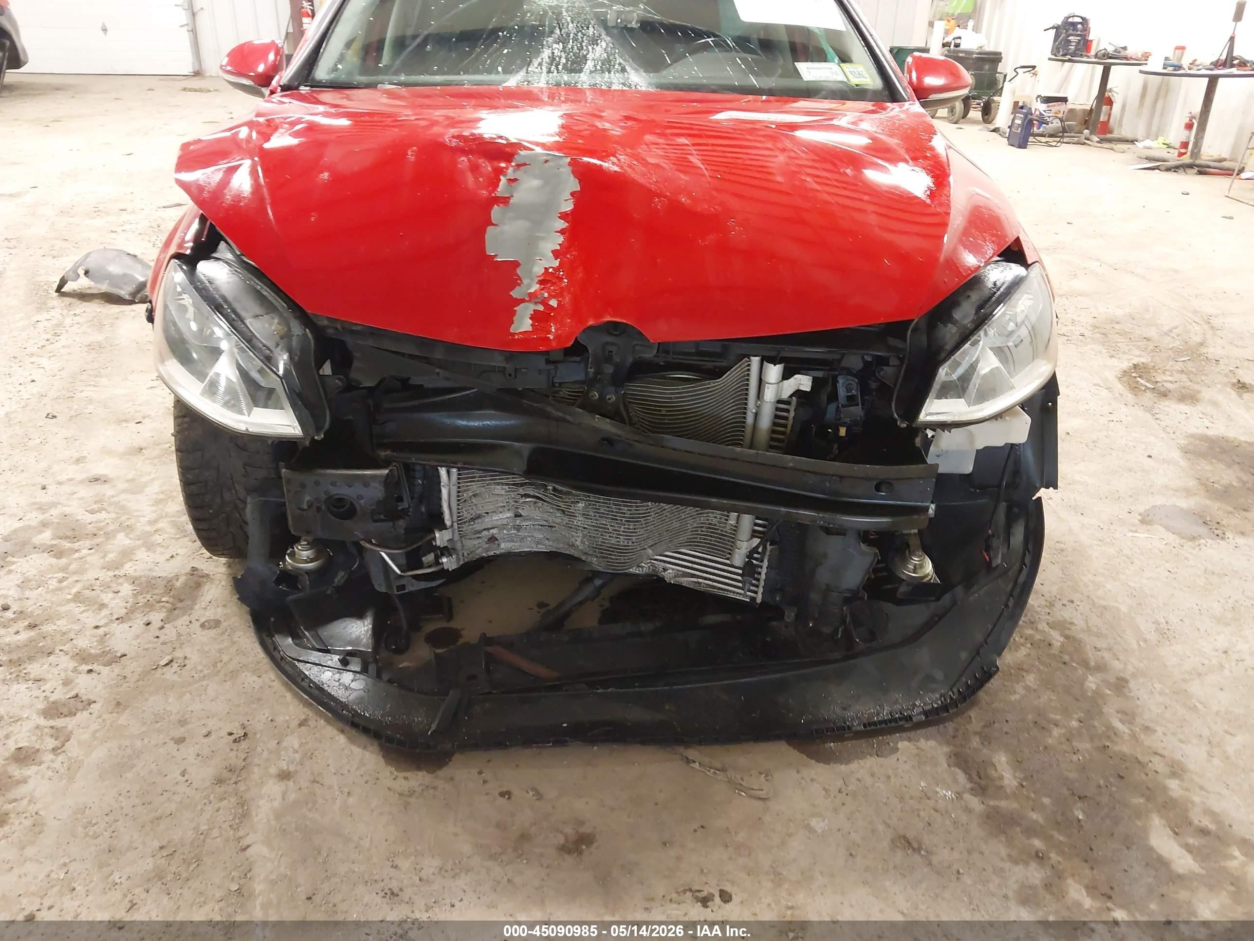 2015 Volkswagen Golf Sportwagen Tsi Sel 4-door Red vin: 3VWC17AU5FM503868