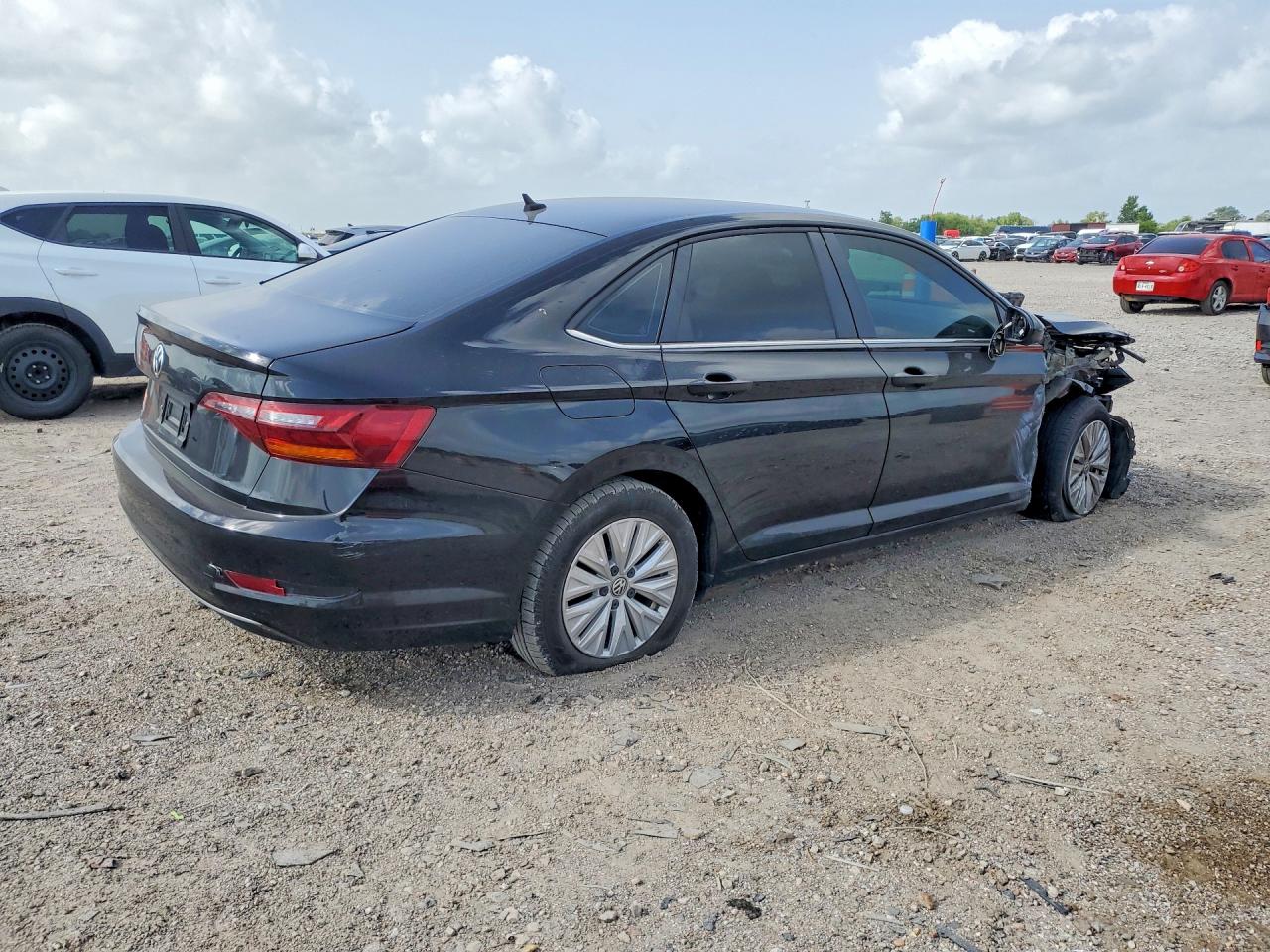 2019 Volkswagen Jetta S Black vin: 3VWC57BU0KM090884