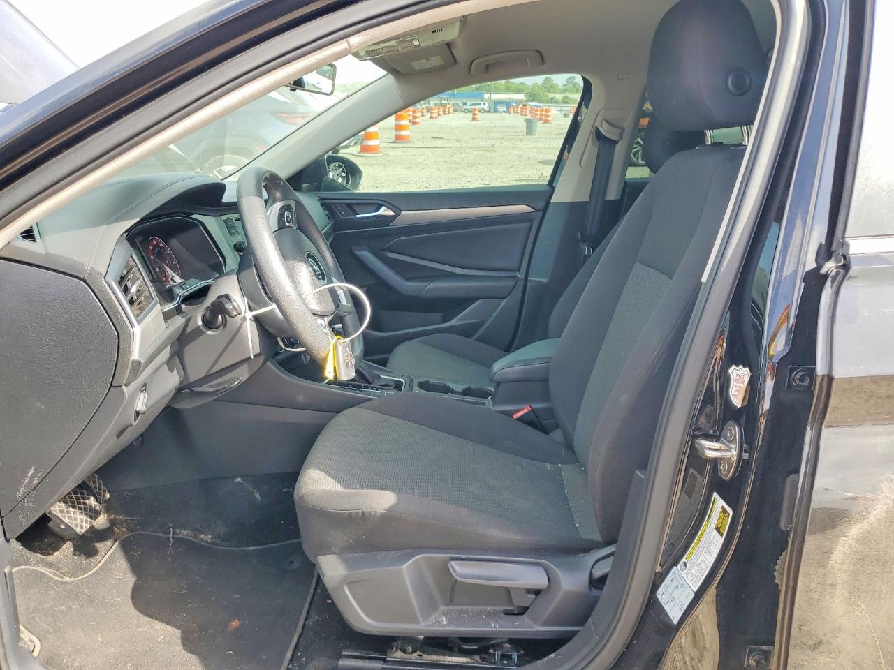 2019 Volkswagen Jetta S Black vin: 3VWC57BU0KM090884
