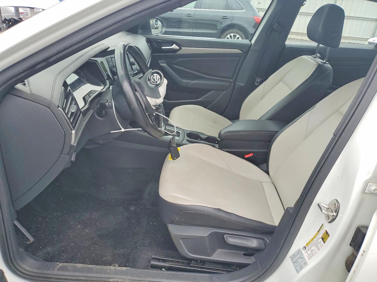 2019 Volkswagen Jetta S White vin: 3VWC57BU0KM099486