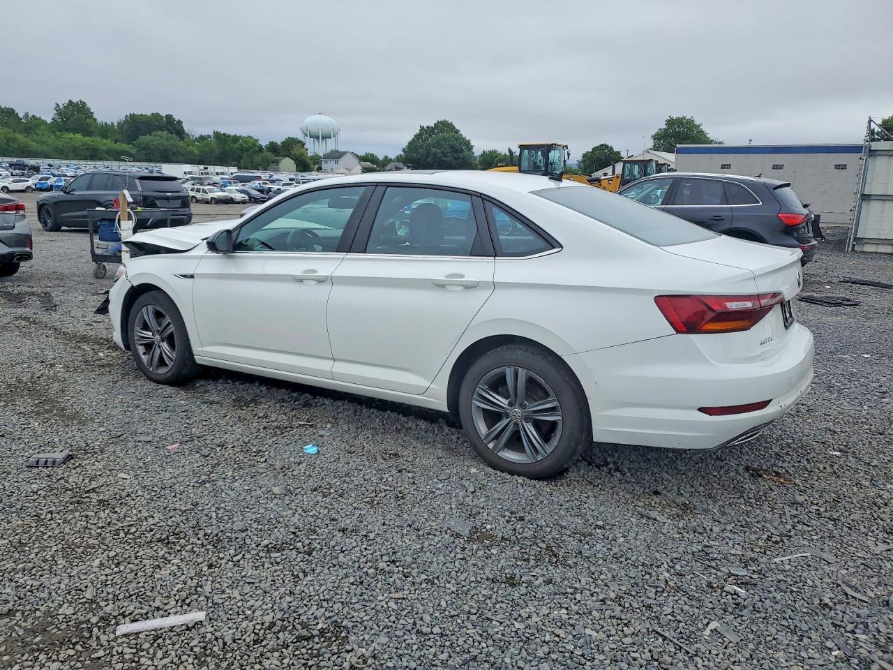 2019 Volkswagen Jetta S White vin: 3VWC57BU0KM099486