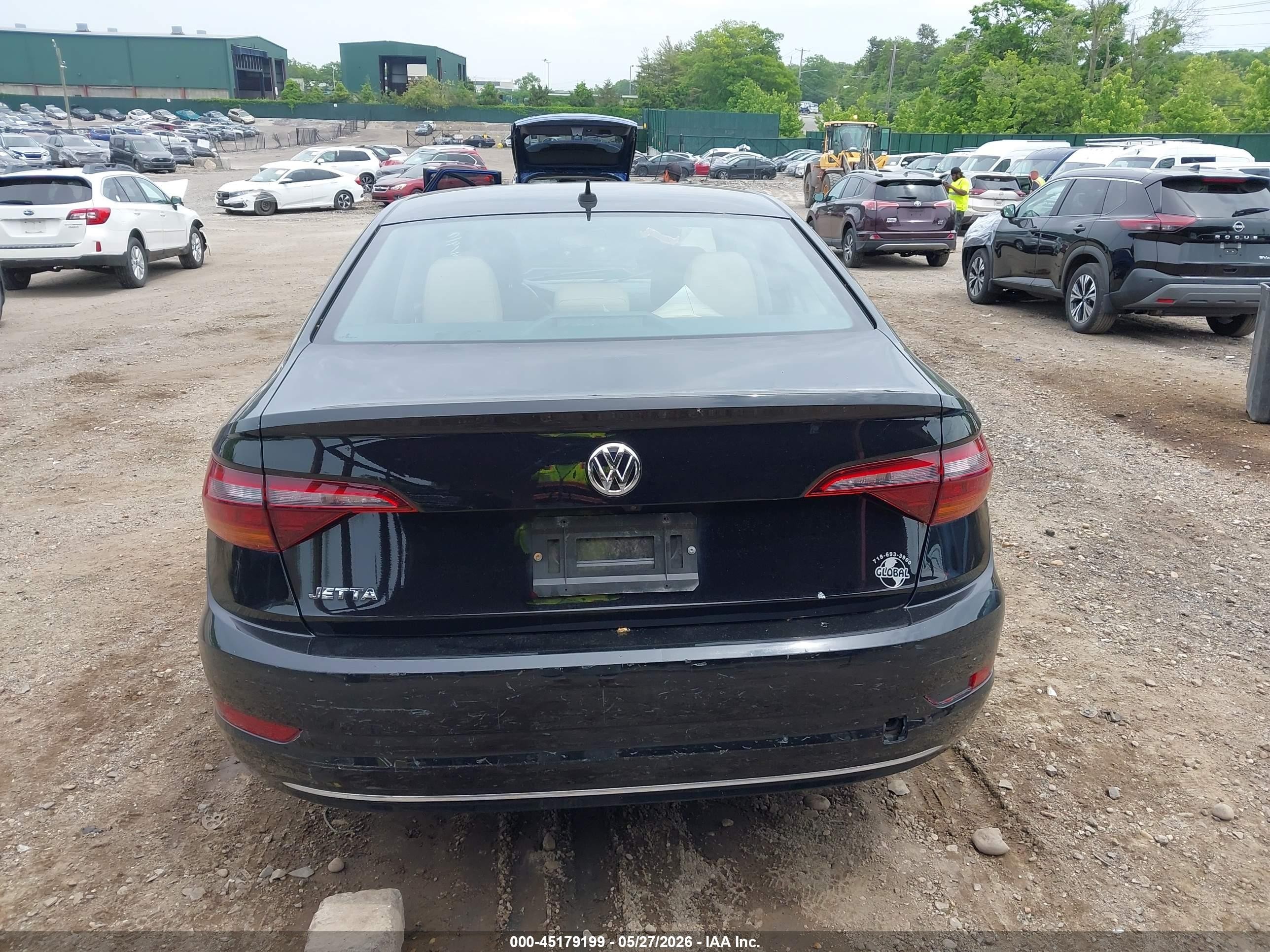 2019 Volkswagen Jetta 1.4t R-line/1.4t S/1.4t Se Черный vin: 3VWC57BU0KM124239