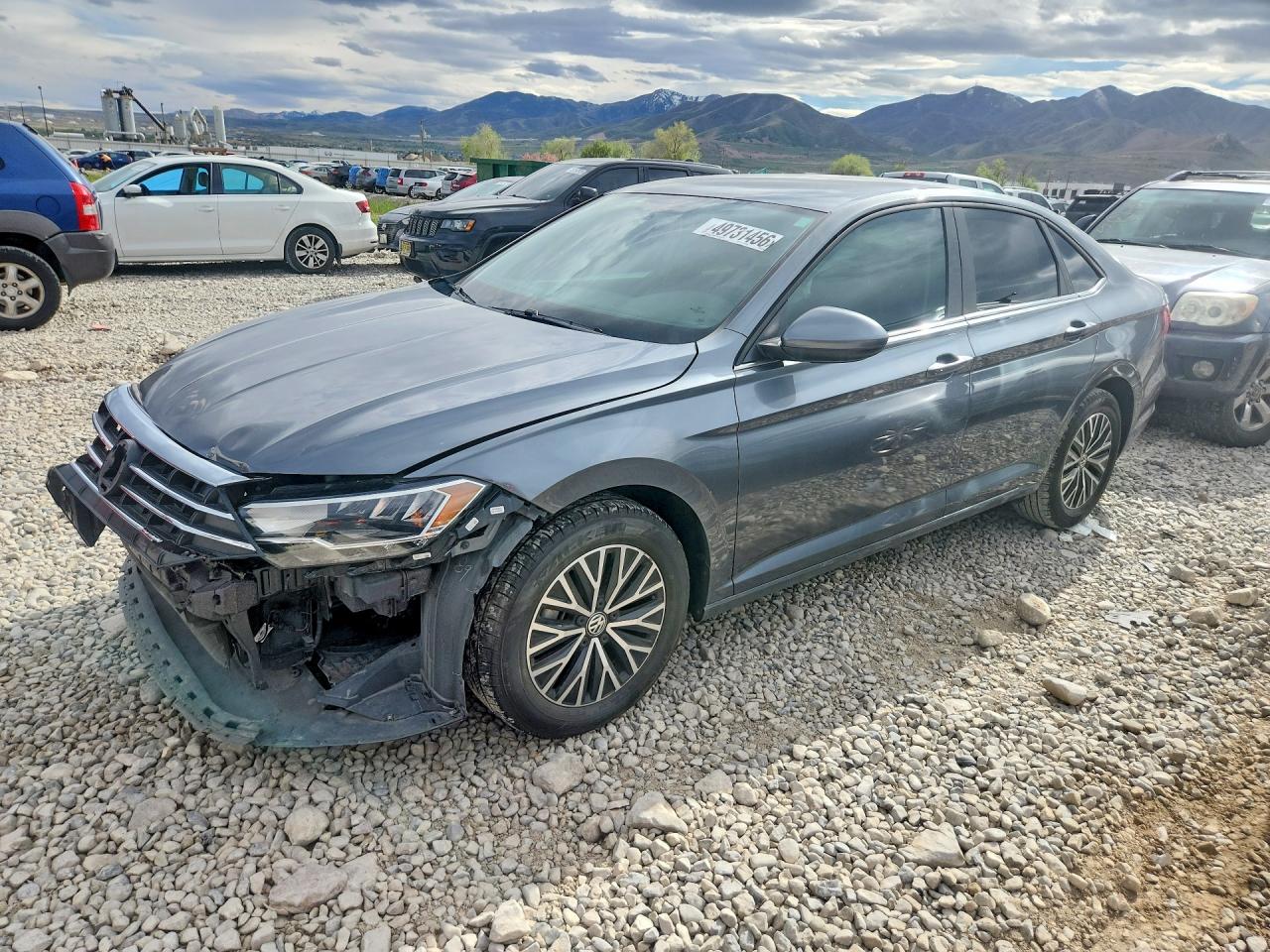 2021 Volkswagen Jetta S Угольный vin: 3VWC57BU0MM016514