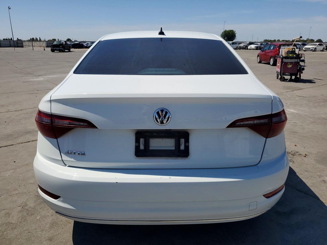 2021 Volkswagen Jetta S White vin: 3VWC57BU0MM031398