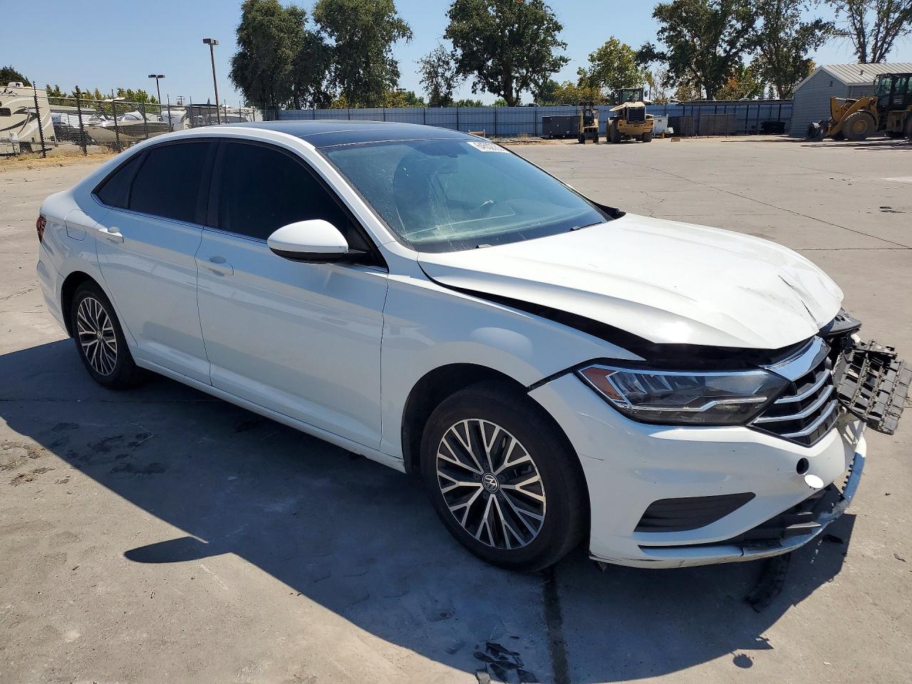 2021 Volkswagen Jetta S White vin: 3VWC57BU0MM031398