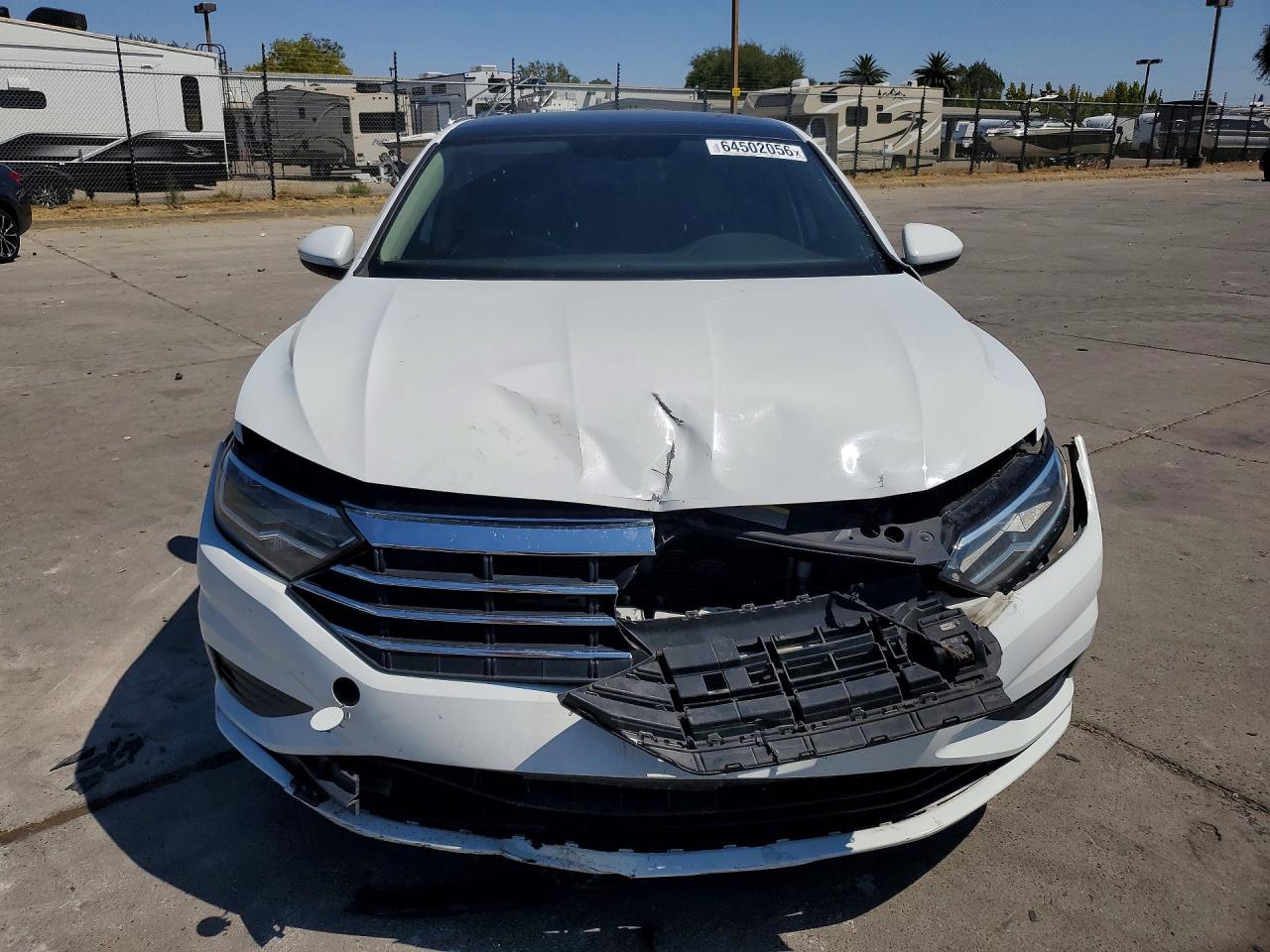 2021 Volkswagen Jetta S White vin: 3VWC57BU0MM031398