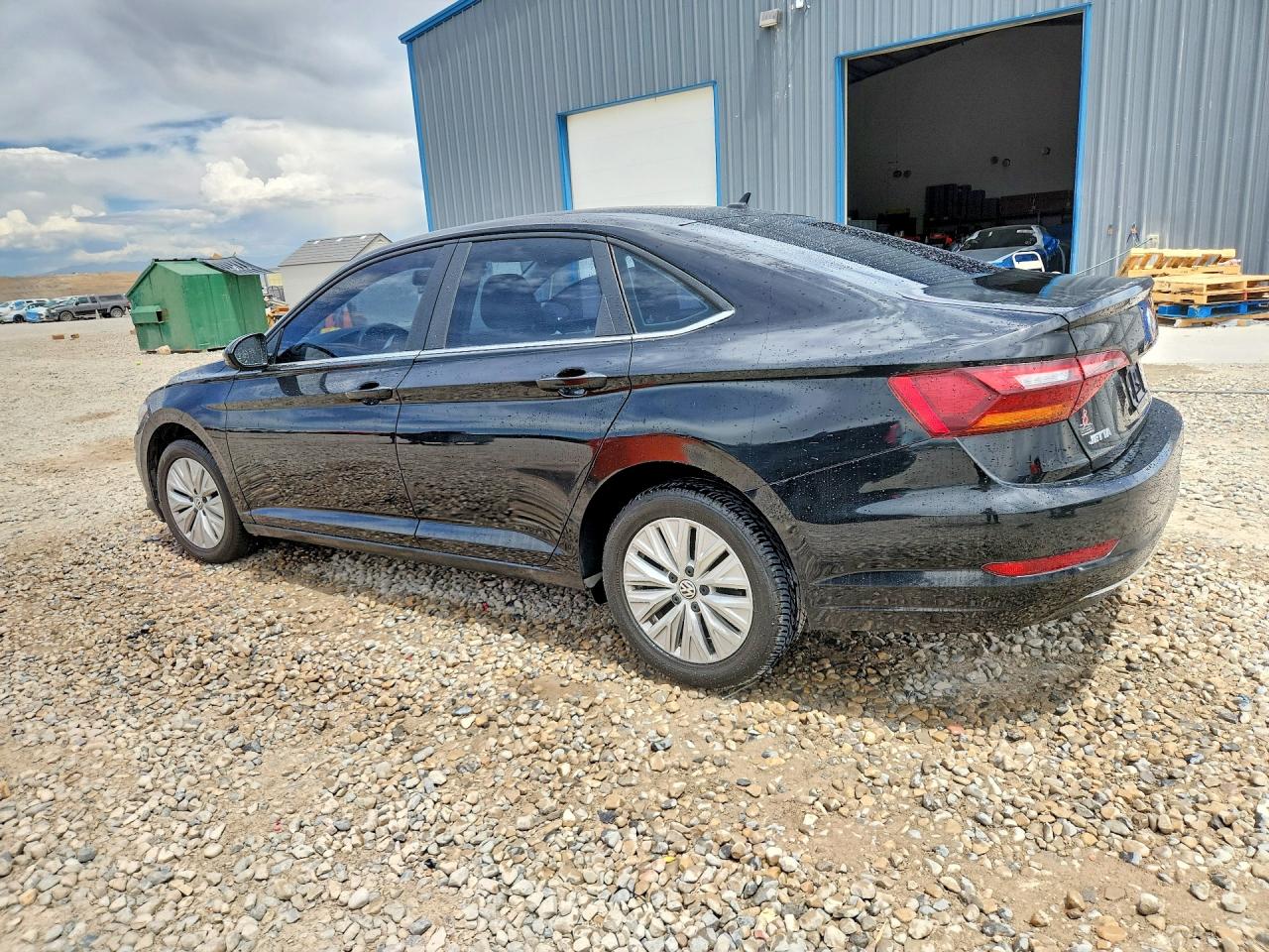 2019 Volkswagen Jetta S Black vin: 3VWC57BU1KM075973
