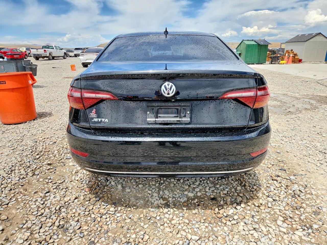 2019 Volkswagen Jetta S Black vin: 3VWC57BU1KM075973