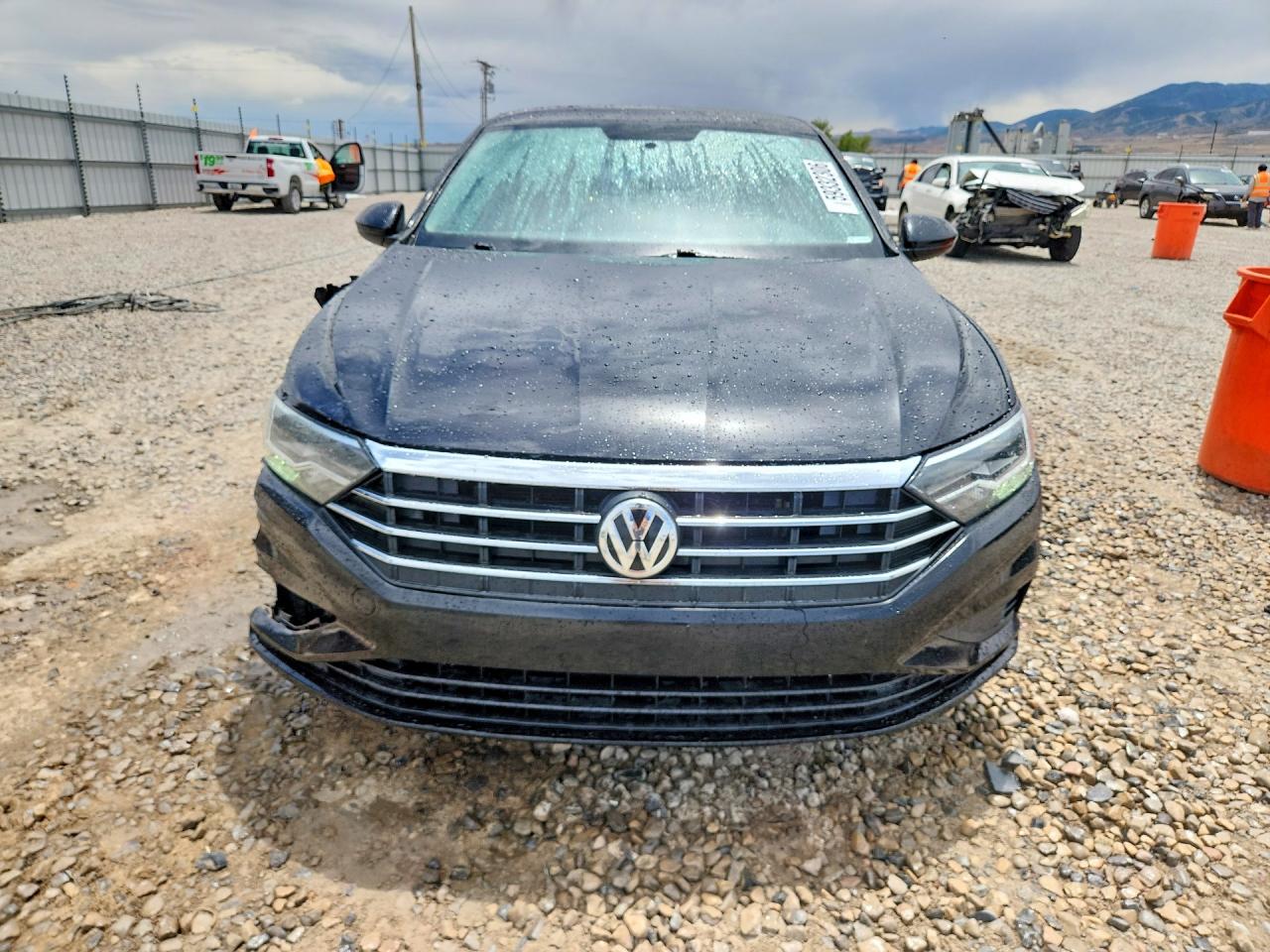 2019 Volkswagen Jetta S Black vin: 3VWC57BU1KM075973